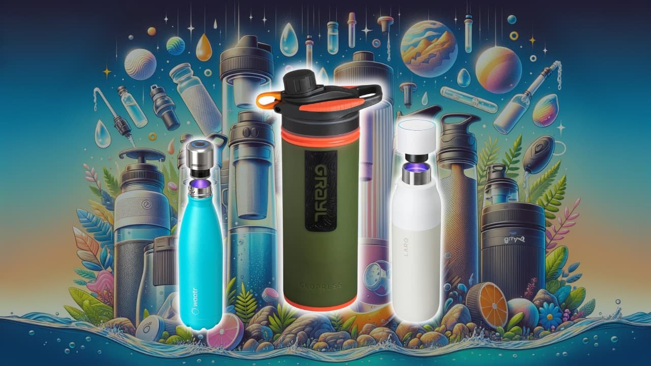 Brita Aqua & Green Soft Squeeze Water Filter Bottles - Shop Water Filters  at H-E-B
