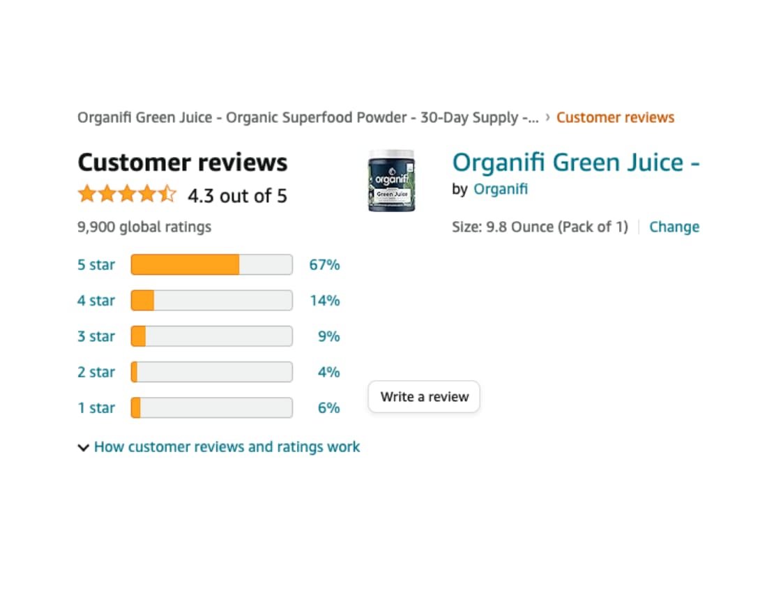 Positive-User-Reviews-About-Organifi-Green-Juice-Taste