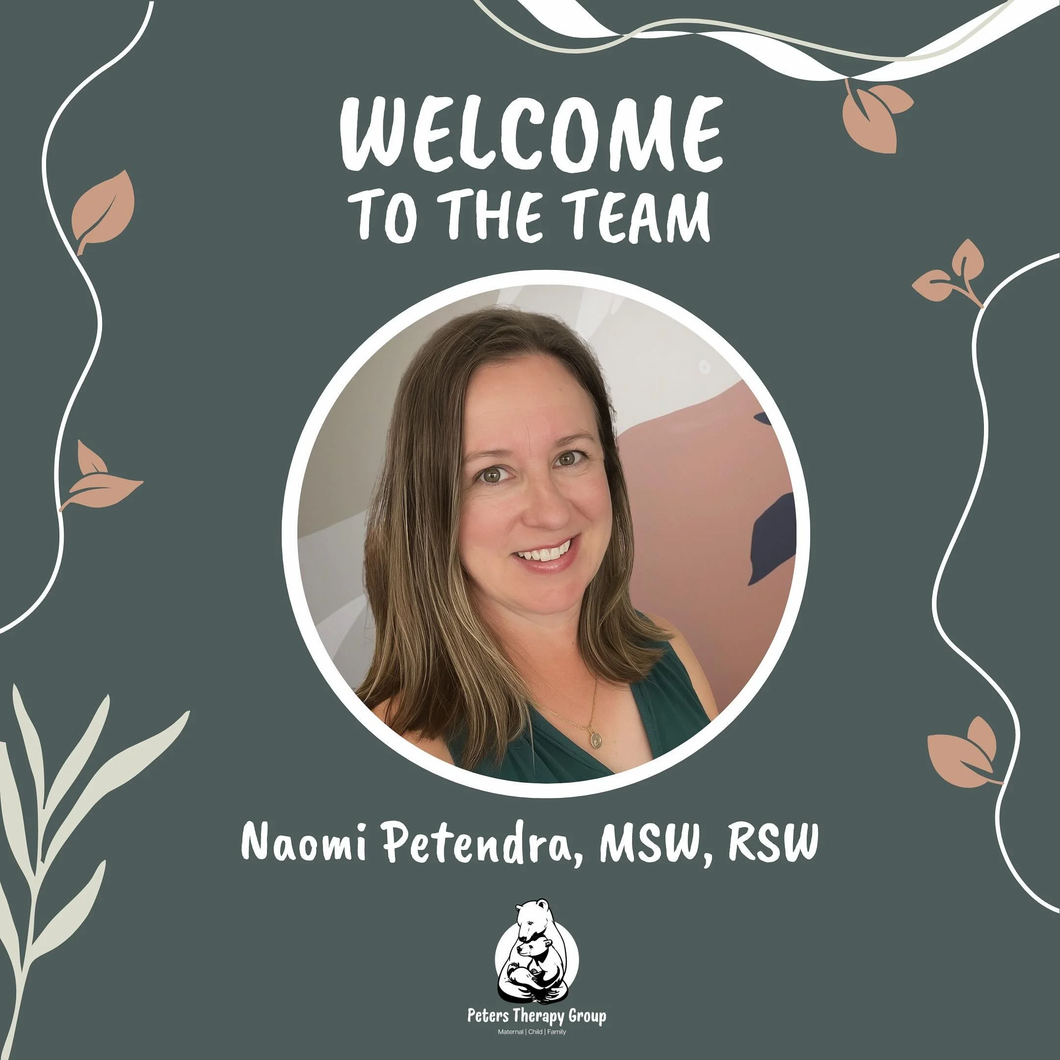 We are thrilled to welcome Naomi to the team at Peters Therapy Group! Naomi brings years of experience supporting teenagers and adults, and is looking forward to journeying alongside you! Naomi is available for new clients, both in person and virtual
