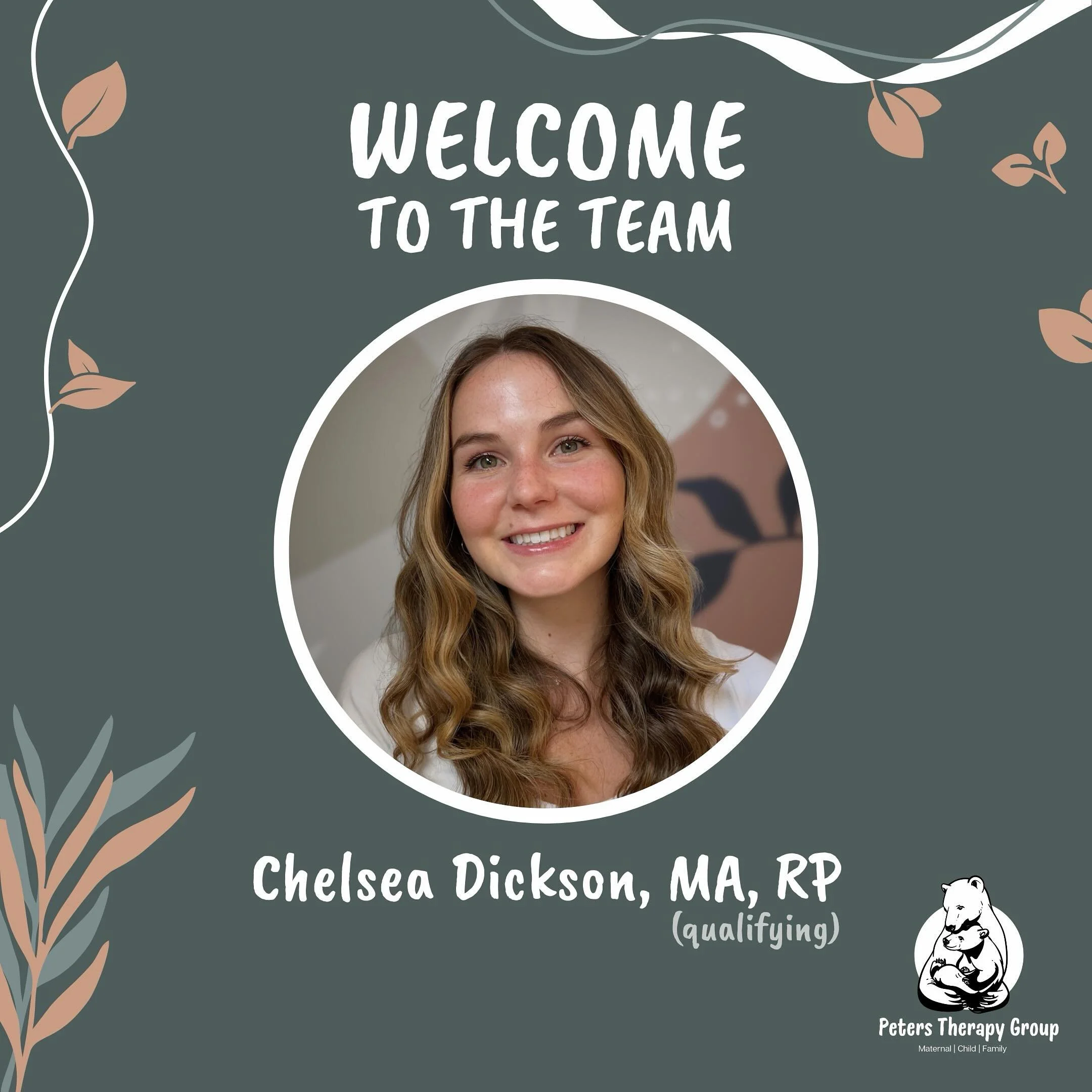 🌟 Welcome, Chelsea! 🌟

We&rsquo;re so excited to welcome Chelsea to the Peters Therapy Group team! 💜

Chelsea is a (qualifying) Registered Psychotherapist with a Master&rsquo;s in Counselling Psychology. She brings experience working with children