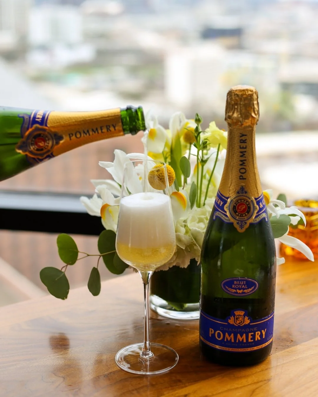 Settle in and let the evening take its course.

Join us for Pommery Golden Hour at SĒR Steak + Spirits, where five curated pairings and a chef-crafted seasonal menu come together 27 floors above the Dallas skyline. Each course builds on the next, cre