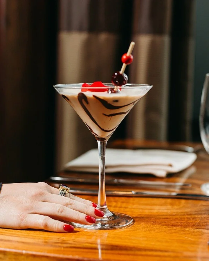 Some desserts are better poured. 🍸