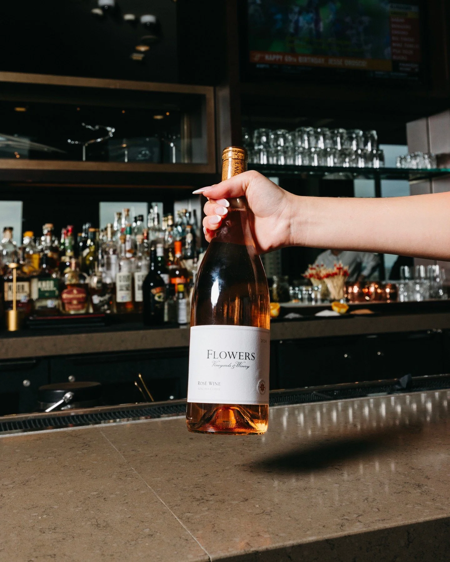 Ros&eacute;, skyline views, and another reason to stay for one more round.

Celebrate National Ros&eacute; Day with a featured bottle of Flowers Ros&eacute;, Sonoma Coast 2024, available June 8&ndash;13. Pair it with dinner, Social Hour bites, or sim