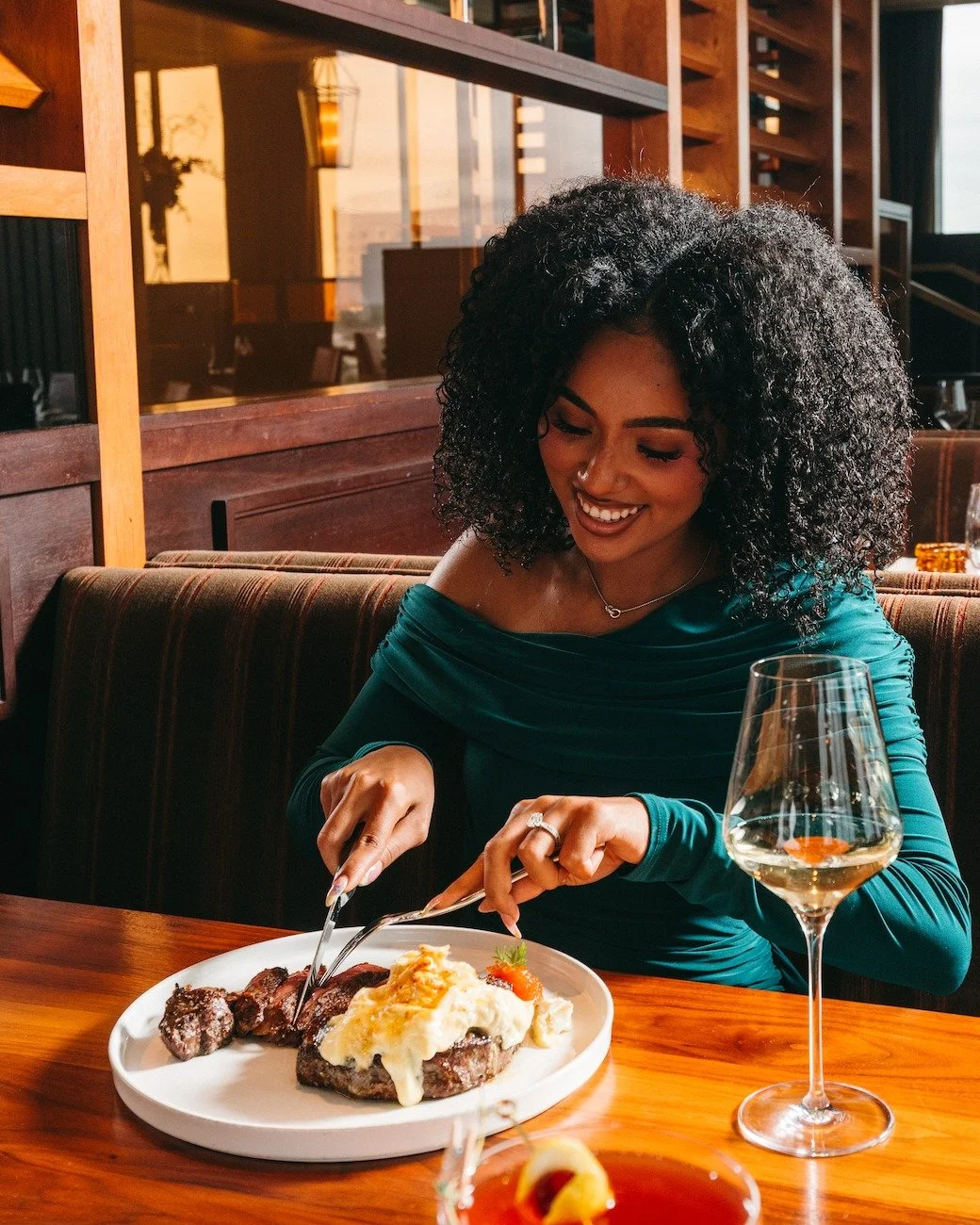 Big matches call for an even better dinner reservation.

Steak and soccer fans, this one&rsquo;s for you. From the finishing touches to the details behind every course, SĒR Steak + Spirits is built on elevated technique, intention, and presentation w