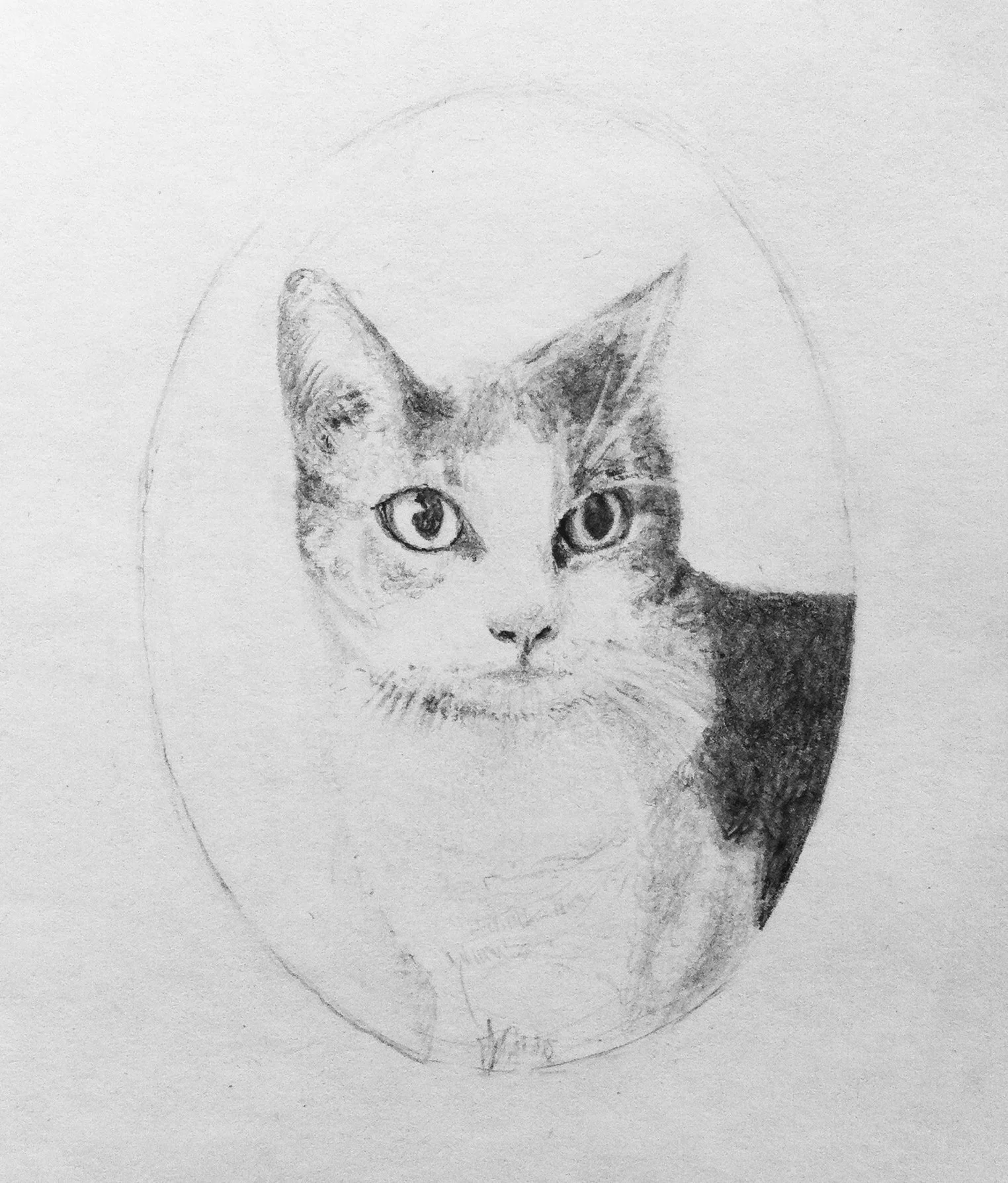'Poncho' 2" x 3" Pencil