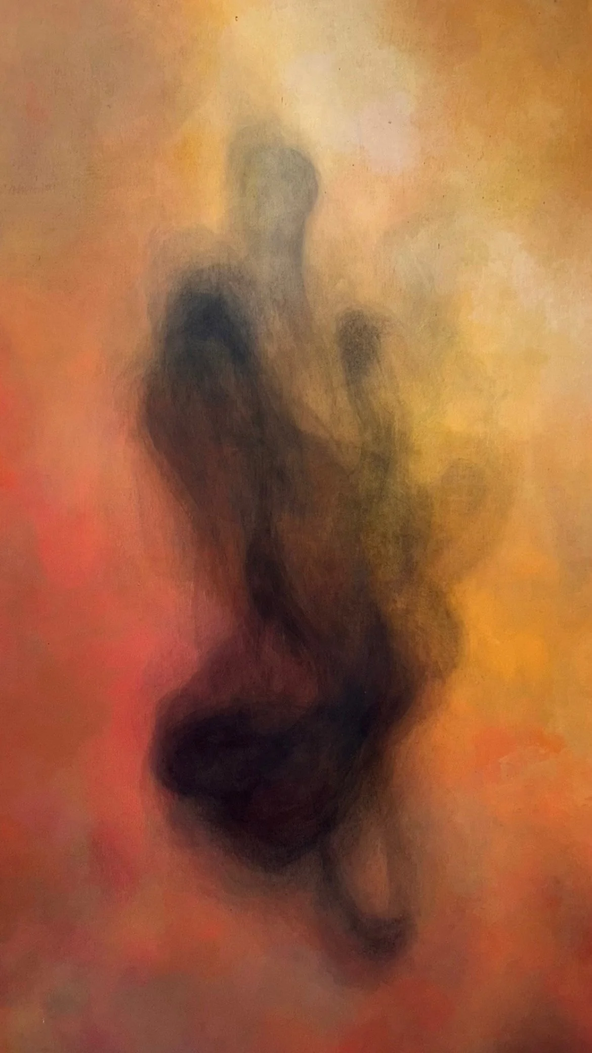 Flock 24” x 48” Acrylic on wood