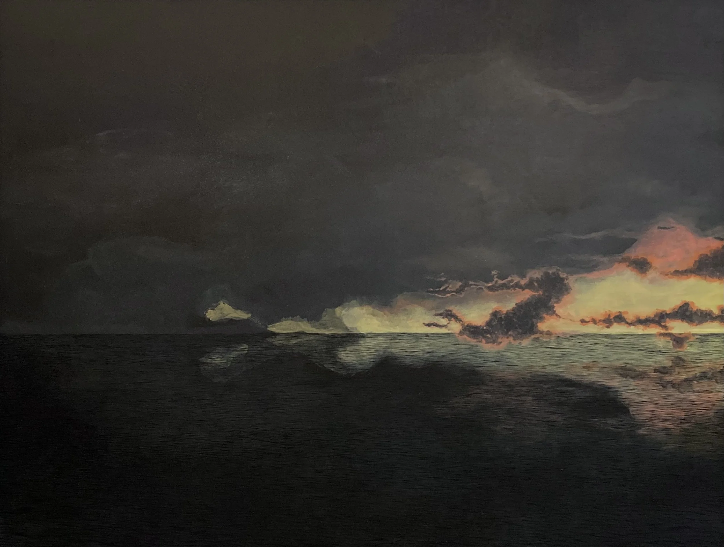 ANTIDOTE 42” x 55” Acrylic on Wood 2021