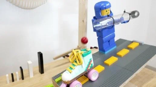 Lego Brick Chain Reaction