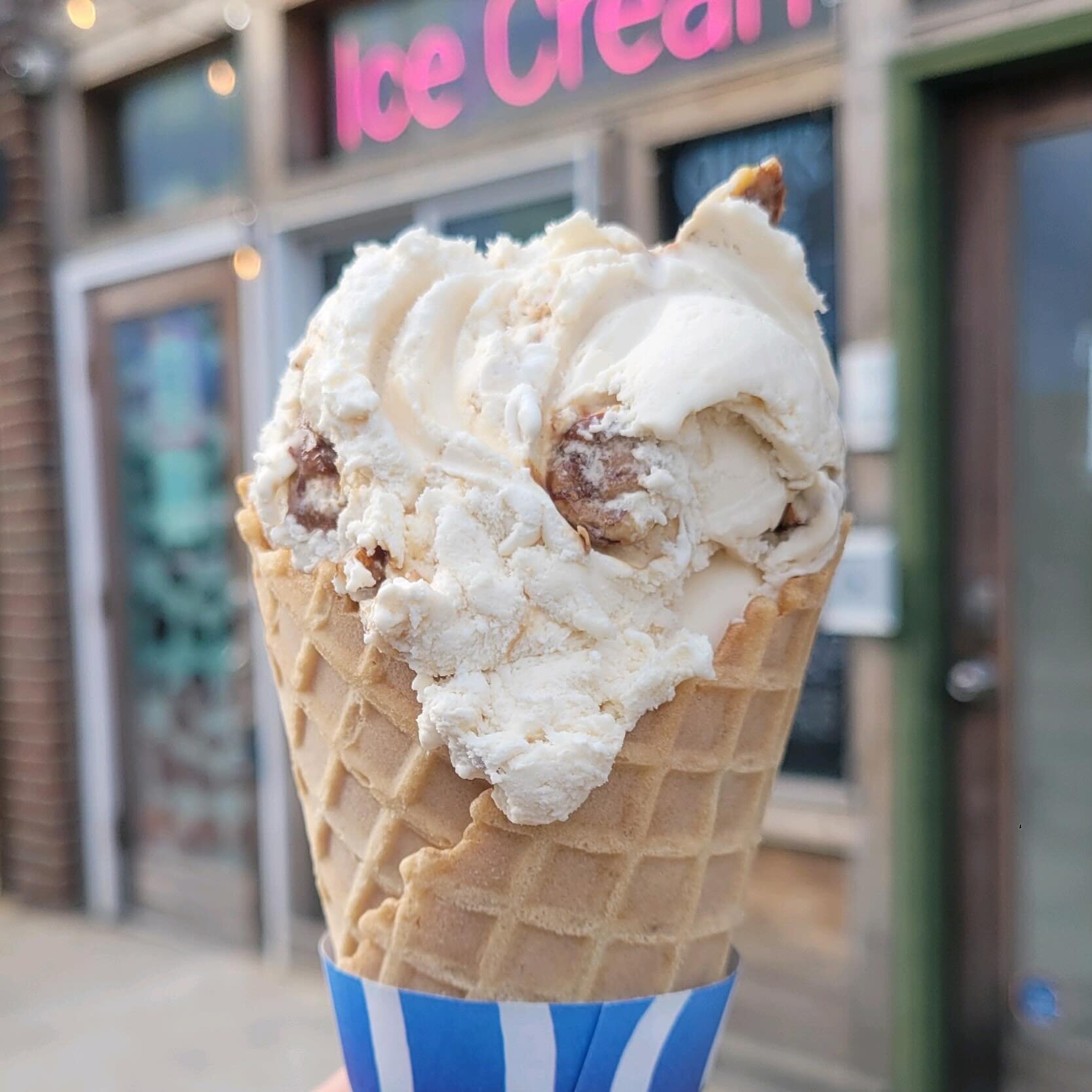 ☀️The sun is finally shining and Butter Pecan is back and we&rsquo;re posting to our grid for the first time in forever. It&rsquo;s a beautiful day to live freely, love one another, and eat ice cream while we can. We&rsquo;re here at the window until