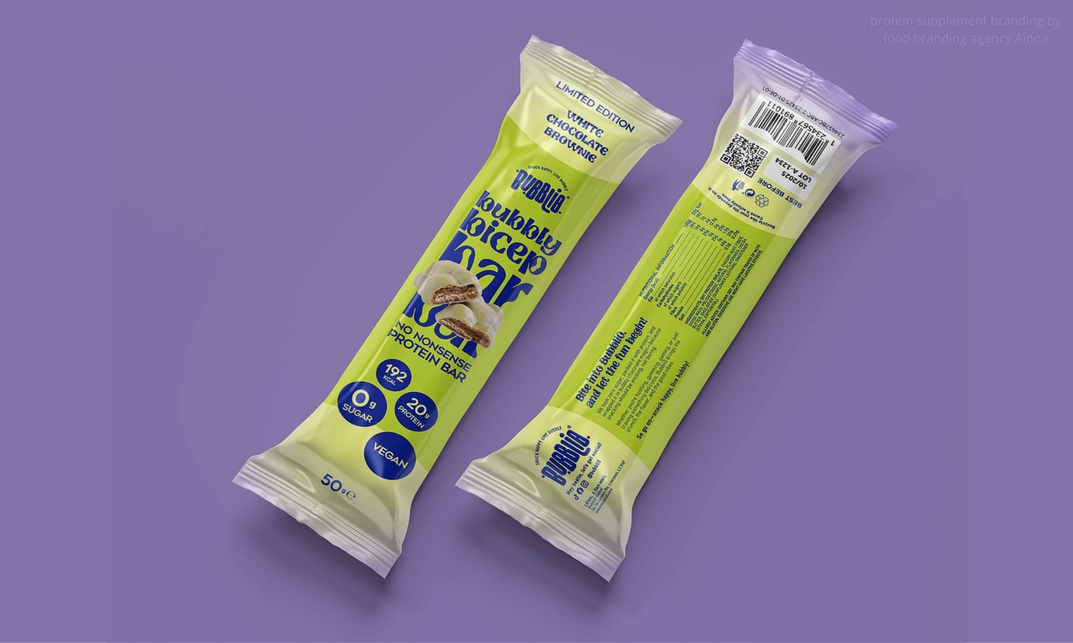 Gen Z food packaging design with full labeling compliance by Ainoa