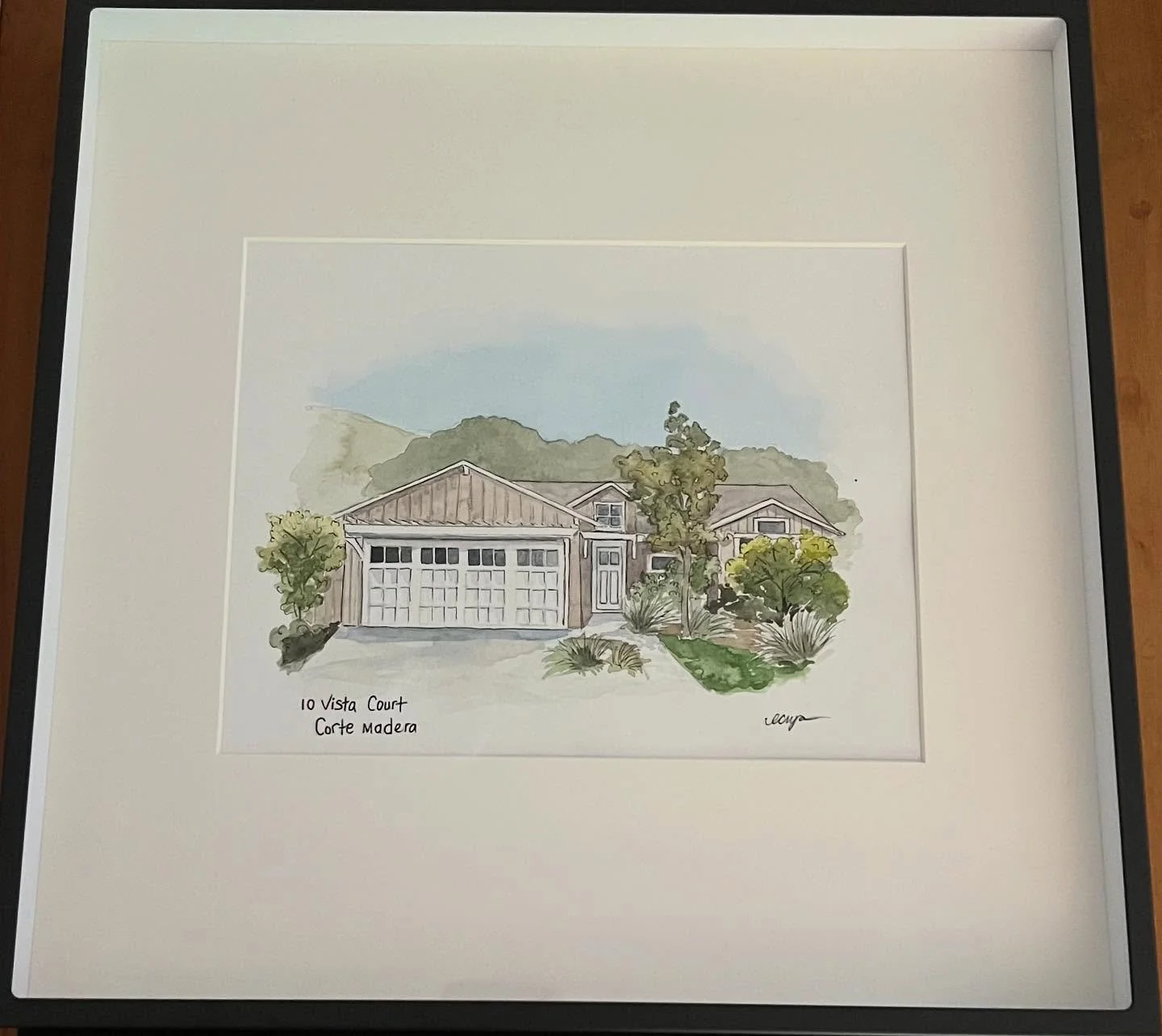 This wasn&rsquo;t just a house, this was the home where my sellers started a family and built so many memories. 

Now, they can hang this painting in their beautiful new home where they&rsquo;re starting their next chapter as a family - this time wit