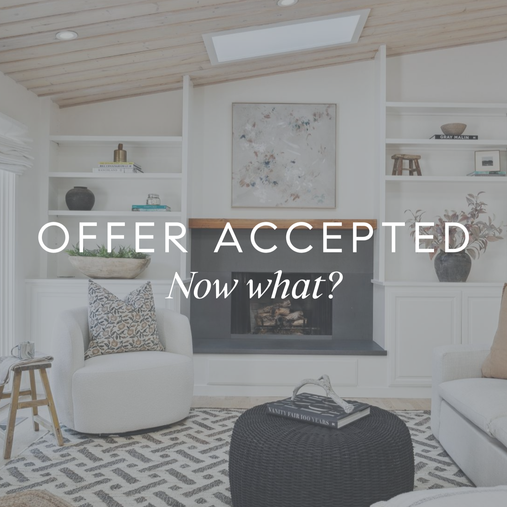 Offer accepted. Now what?