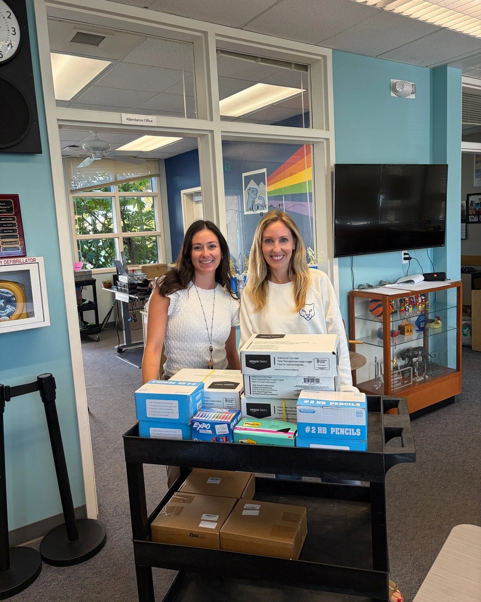 Sometimes, community involvement looks like a car full of old school pencils and paper.

As part of the team that helped launch the new Compass Culture Club, it&rsquo;s been fun to bring agents together to support our local communities. For our first