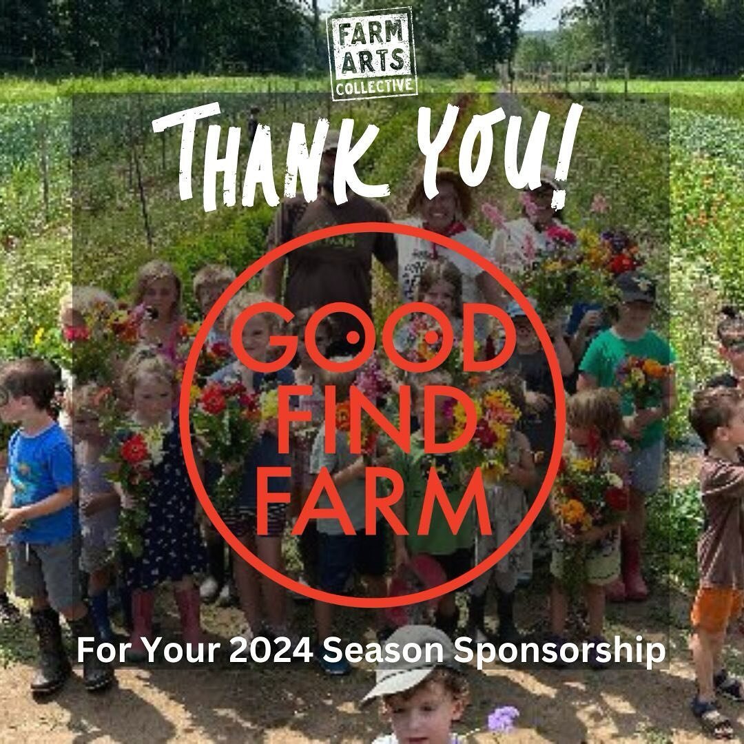 A HUGE thank you to @goodfindfarm for their 2024 Season Sponsorship!
👩🏻&zwj;🌾Erica, Theron🧑🏼&zwj;🌾 &amp; thier crew grow organic vegetables on their farm in Damascus, PA. 
Find them at local markets in season!
🥕🥔🍆🥒🍅🥬🧅🧄🌶️🫛🫑