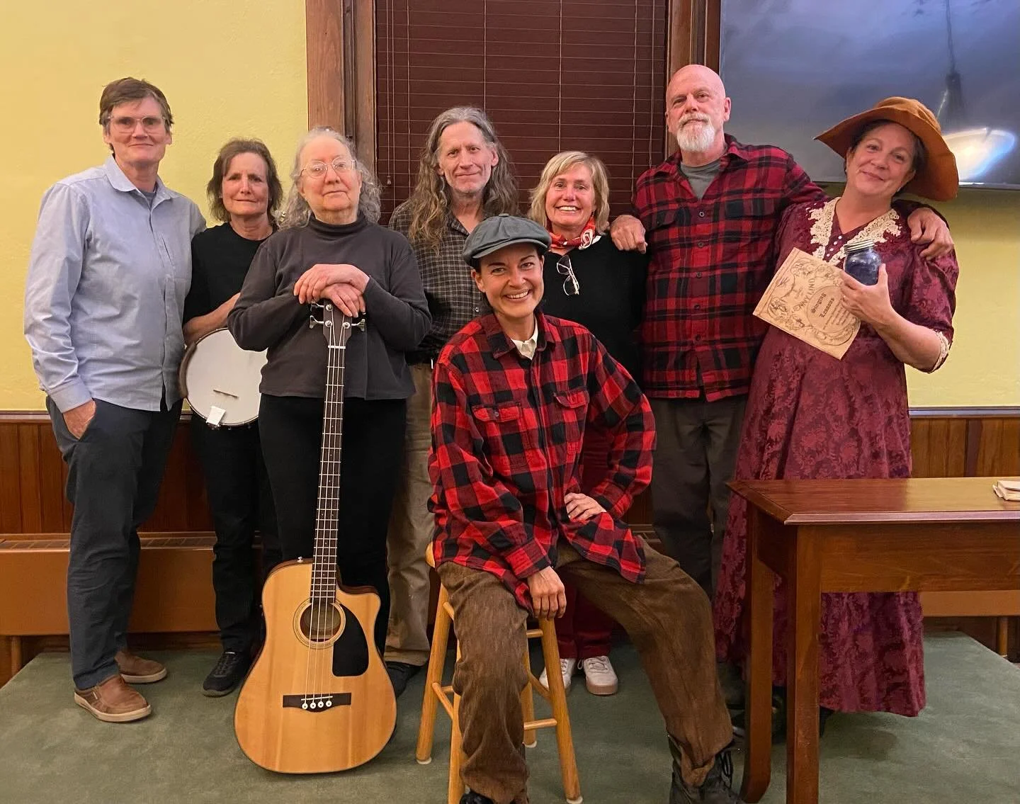 The Lucy Joseph gang performed tonight at First Fridays @westernsullivanpubliclibrary in Callicoon.

Back by popular demand, the performance will have a return engagement at the farm on November 14,15,16. Tix on sale now!

Don't miss this remarkable 