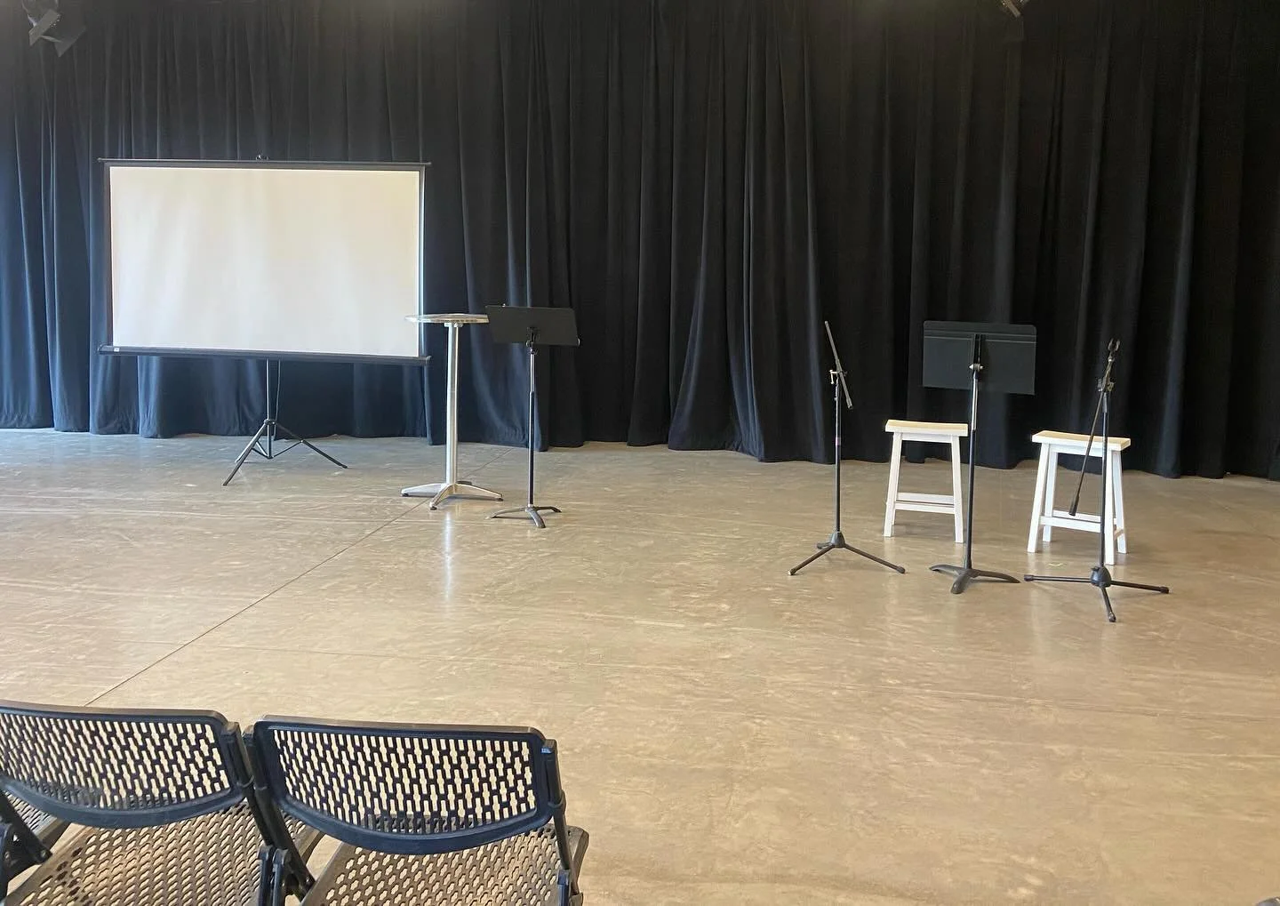 Space is ready for Science Cabaret! Sold out.