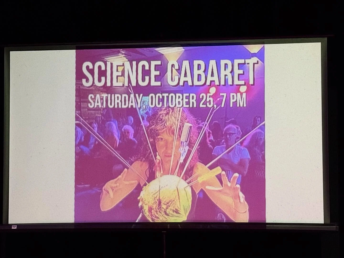 Oh what a night!🤗Some shots by @vickiediescher at our 2nd Annual Science Cabaret!