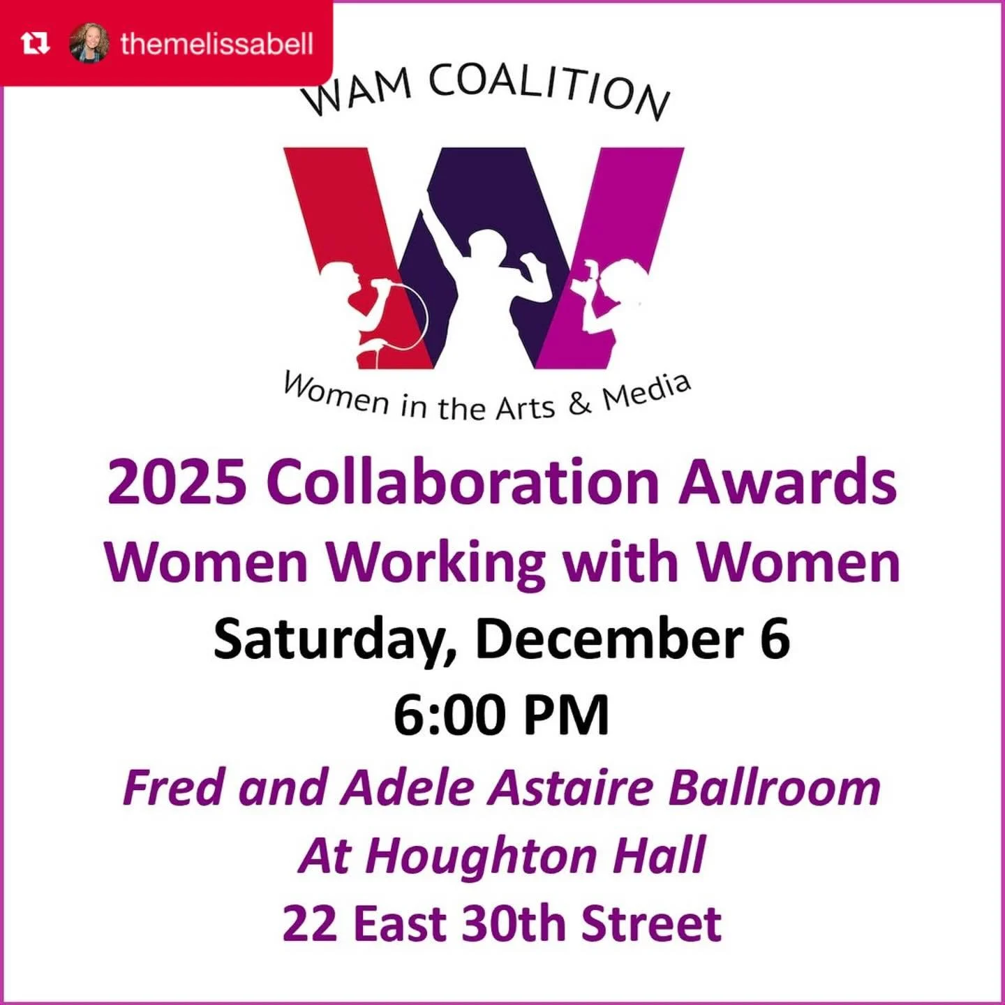 👏🏼Congrats to ensemble member Melissa Bell for winning the Collaboration Award for her play Zoe Comes Home! Company Manager Jess Bev played the title role! 
🤗Bravo to the whole cast &amp; crew! 

Repost from @themelissabell
&bull;
Collaboration Aw