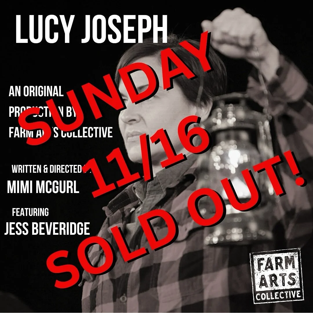 ‼️The Sunday 11/16 performance of Lucy Joseph is SOLD OUT!‼️

🎟️Tickets still available for Friday &amp; Saturday at 7p BUT they are selling fast! Grab yours NOW! On our website, by clicking the link in our bio or by visiting MyRiverTickets.com