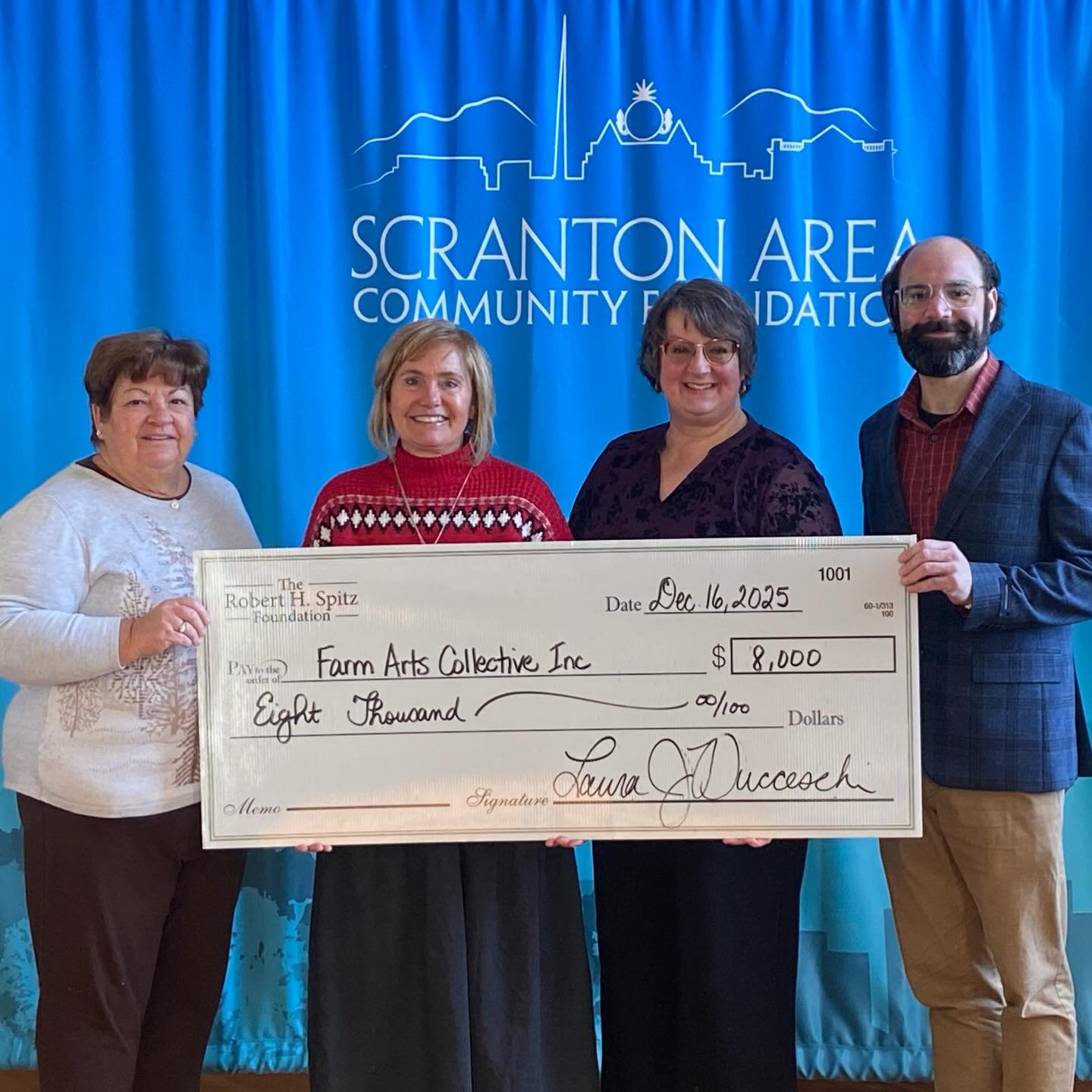 Thank you to the Robert H. Spitz Foundation and @scranton.area.fdn for the general program support. We are very grateful!