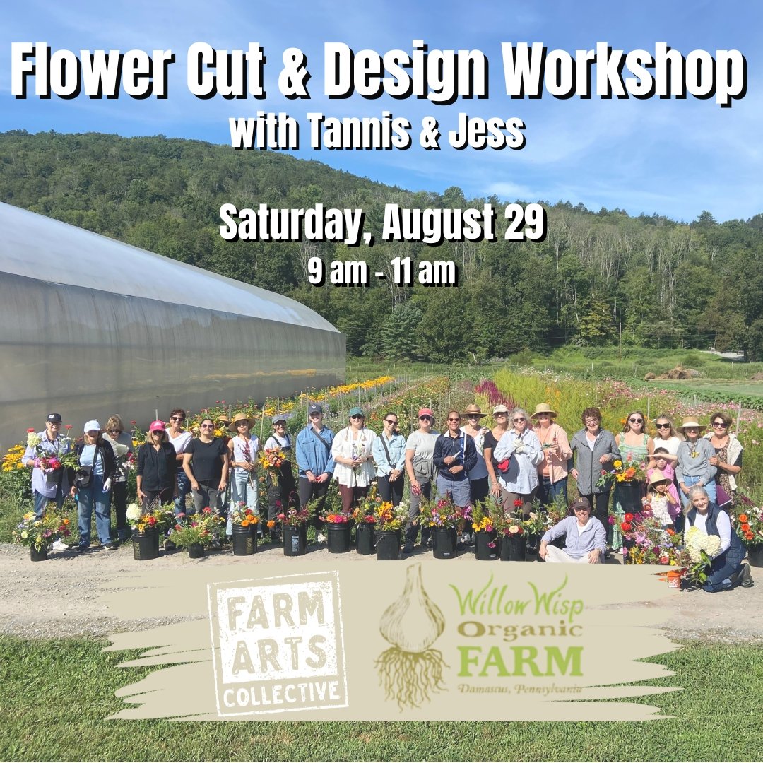 Flower Cut &amp; Design Workshop with Tannis &amp; Jess