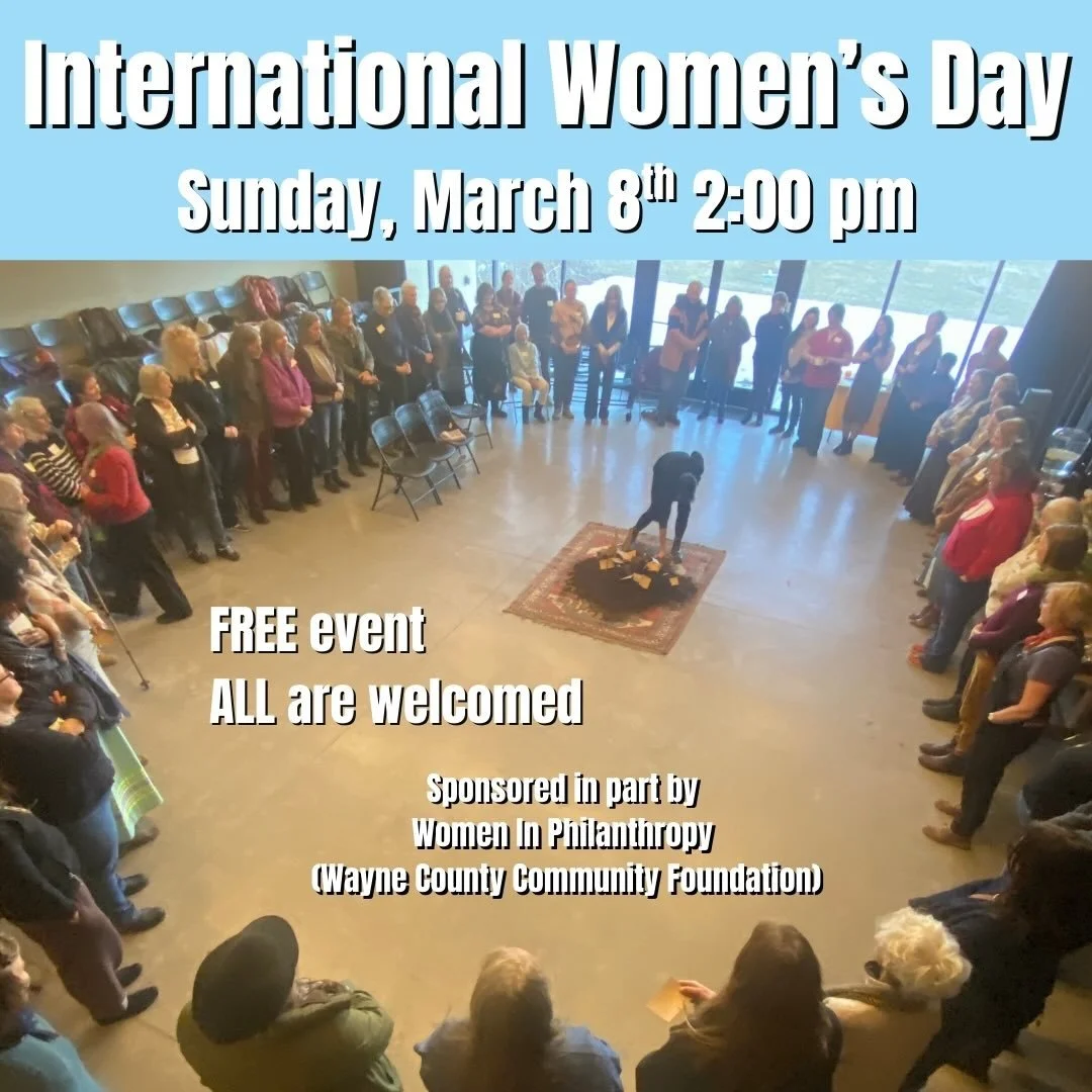 Join us on Sun. 3/8 for our International Women&rsquo;s celebration at Farm Arts Collective. 

🌱This year we will share some new work (Scattered Seeds of Troy) and invite Erica @goodfindfarm to share  her story as it is also UN Year of the Woman Far