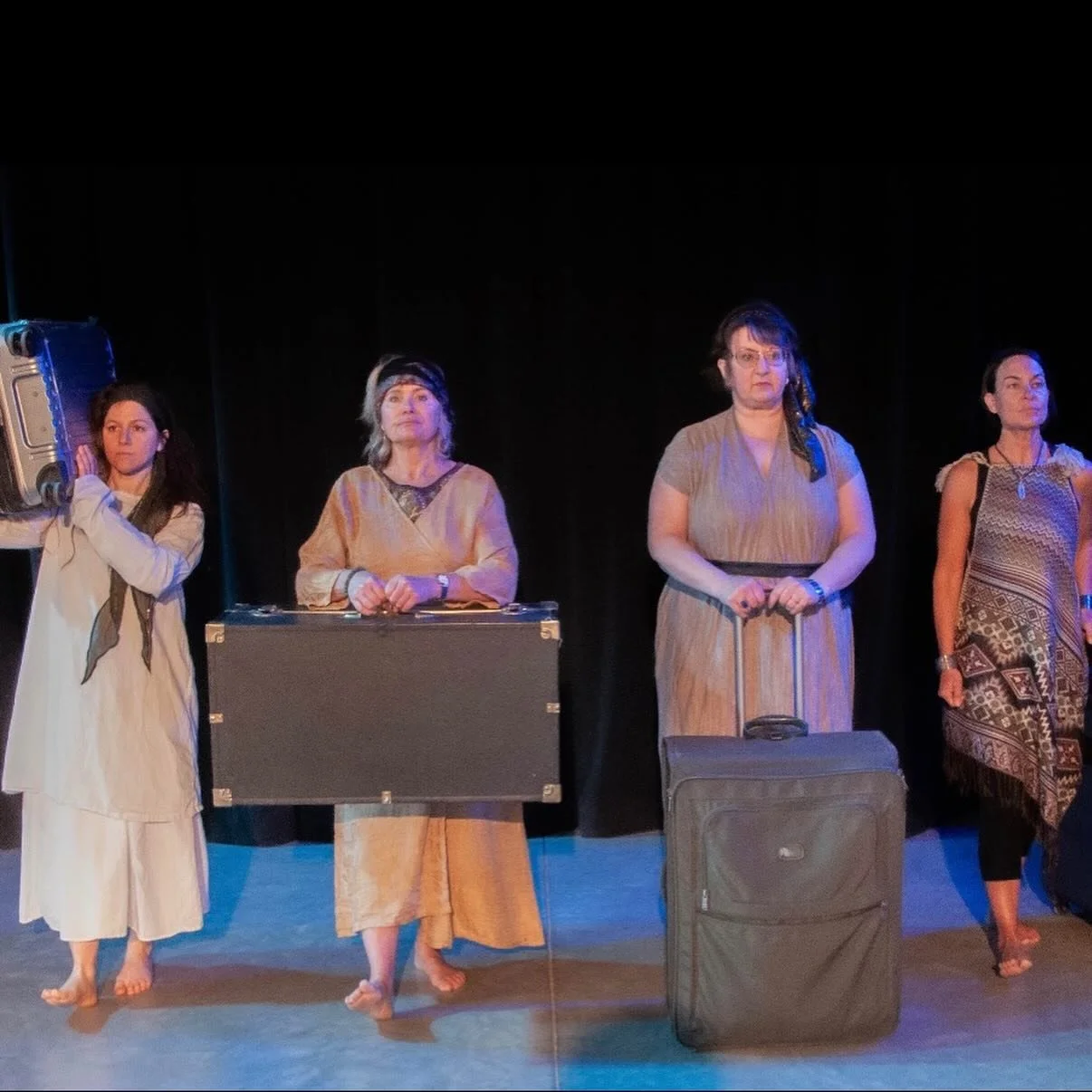 🗣️Shoutout to @jonathancharlesfox for these stunning pictures of our new piece of devised theatre! 

We have recently completed developmental rehearsals for a new anti-war performance entitled &ldquo;SCATTERED SEEDS OF TROY&rdquo; with ensemble memb