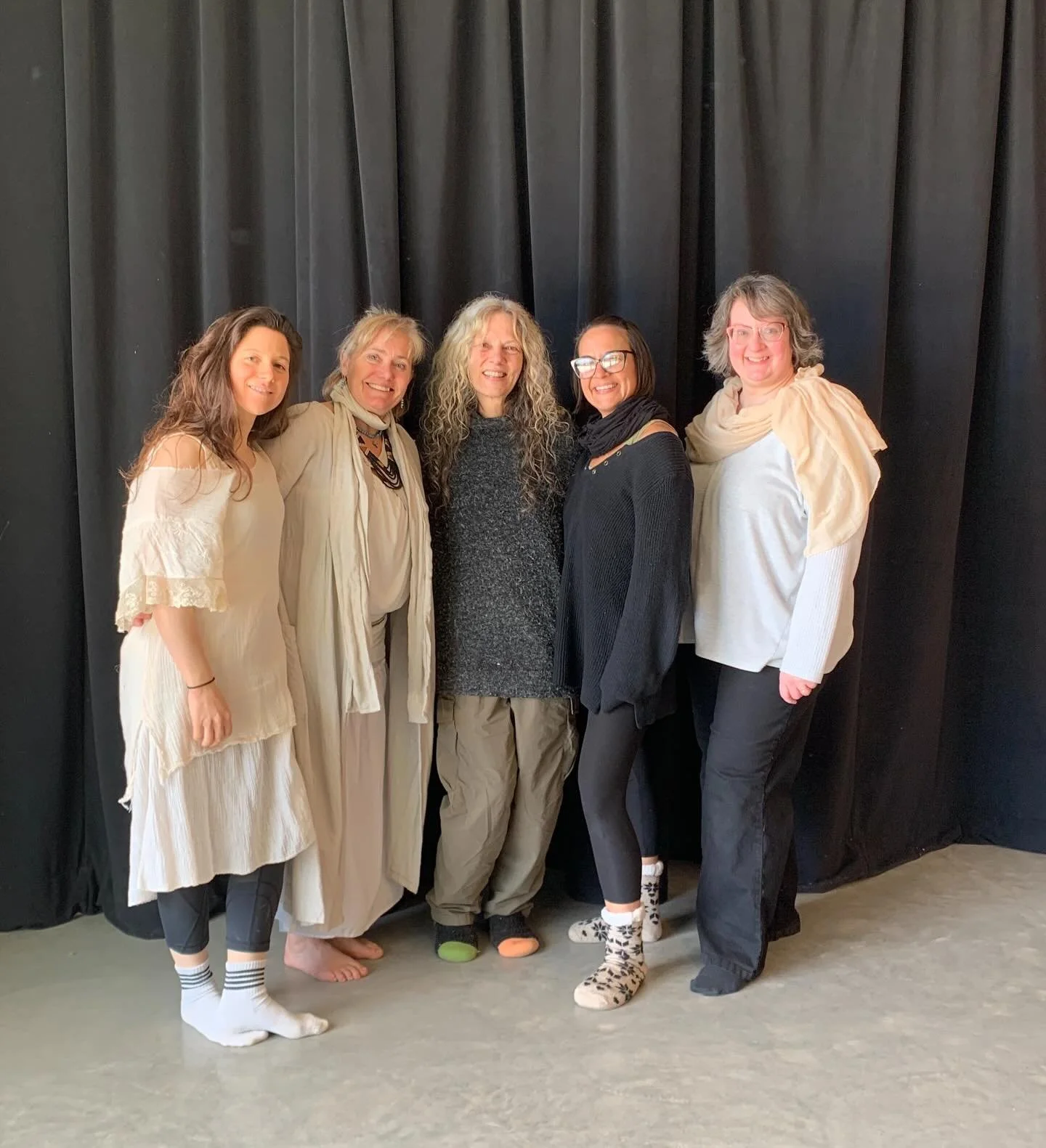 I have been working with Kar Flood @kfloodclothes on costume design for a heck of a long time! She gets the devising process like no other , is down with evolution and trying a million things, always positive and open and a brilliant mixer and matche