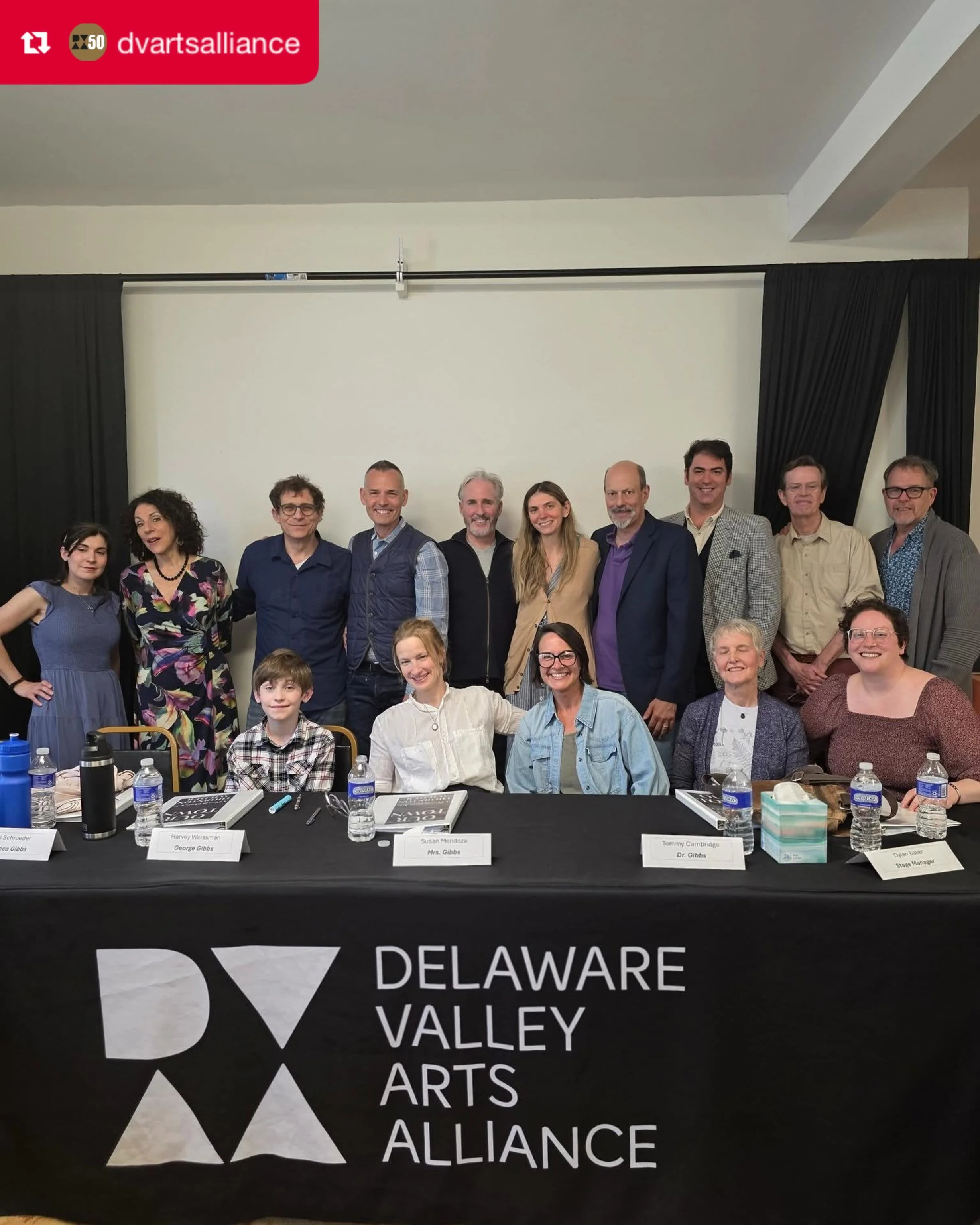 Jess Bev was a part of the &lsquo;Our Town&rsquo; reading @dvartsalliance last weekend! 

Repost from @dvartsalliance
&bull;
We would like to say a huge thank you to everyone who came to our community table reading of &lsquo;Our Town&rsquo; last week