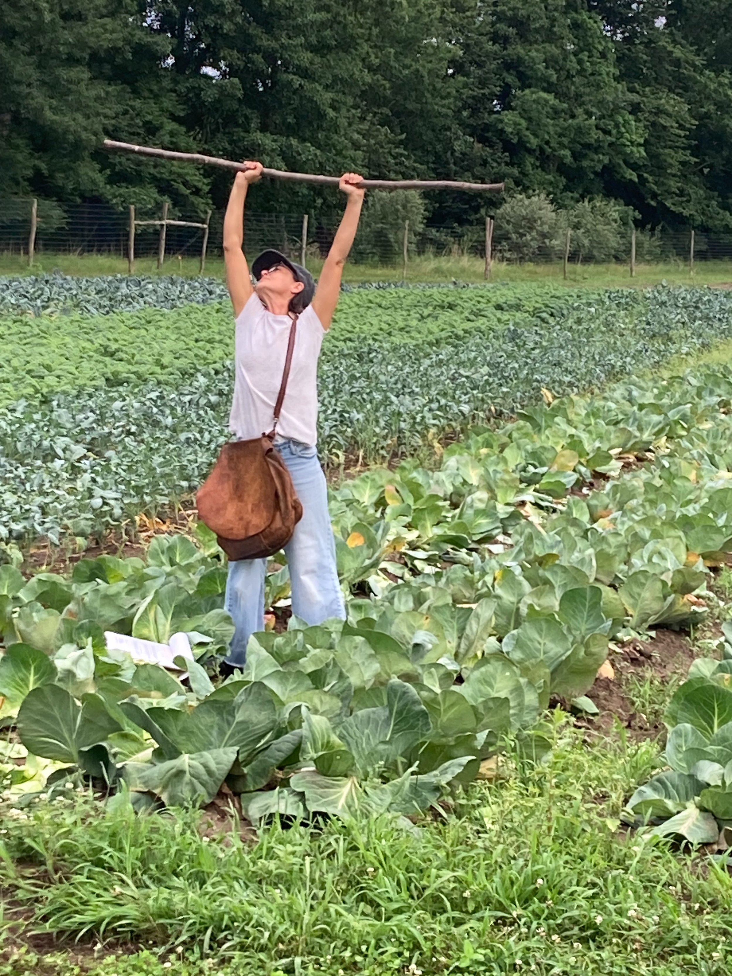 Jess as young Johnny Appleseed in Dream on the Farm. Opens July 30-August 9.