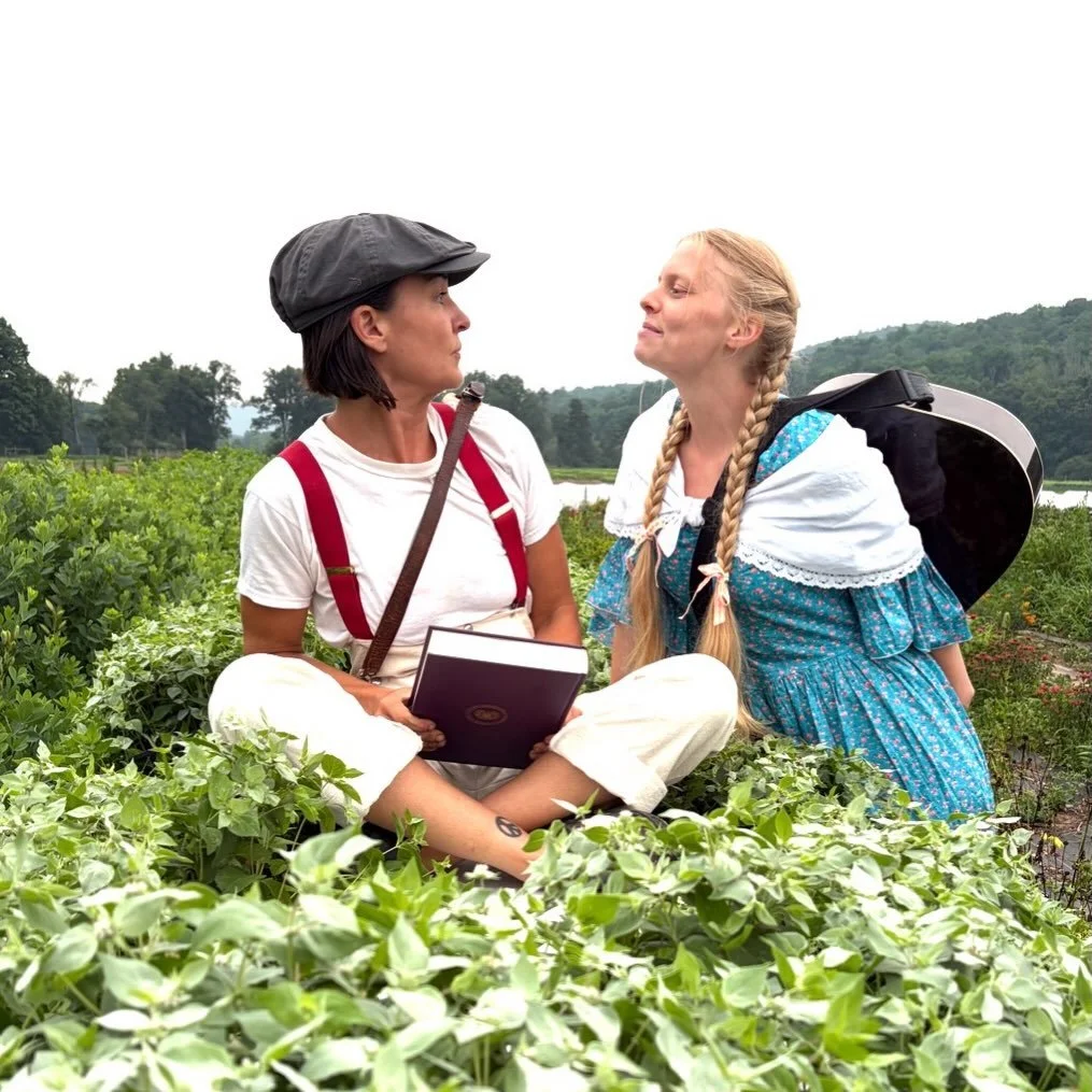 👀Who&rsquo;s that with Johnny Appleseed?! Come find out!

Dream on the Farm 7🍎Johnny Appleseed: An Historical Fantasia opens on Thursday, July 30th!🏛️The Museum of Curious History opens at 6:30 pm for your perusal&hellip;Showtime is 7:00 pm sharp!