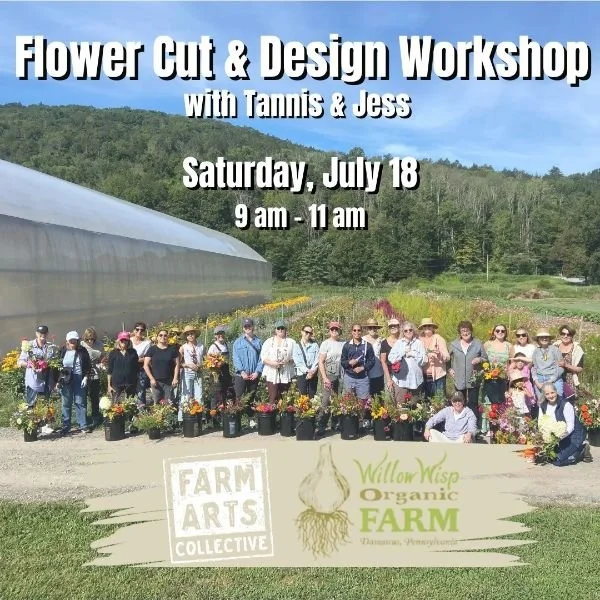 FLOWER CUT and DESIGN WORKSHOP SATURDAY