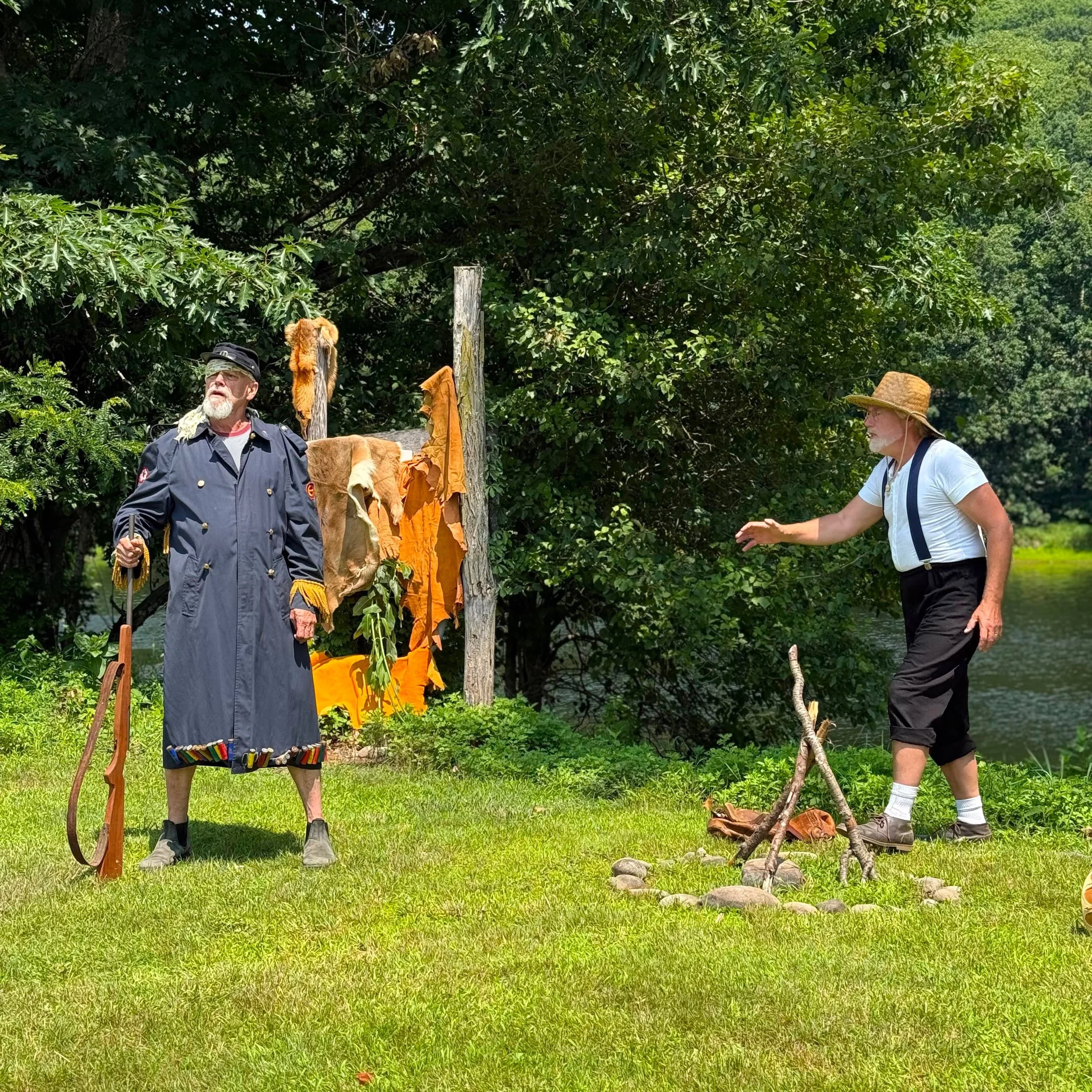 😳Conflicts arise during Johnny Appleseed&rsquo;s journey across the old frontier! See what happens this week &amp; next during Dream on the Farm 7🍎Johnny Appleseed: An Historical Fantasia 

🗓️Thursday to Sunday, July 30-August 9
🏛️Museum of Curio