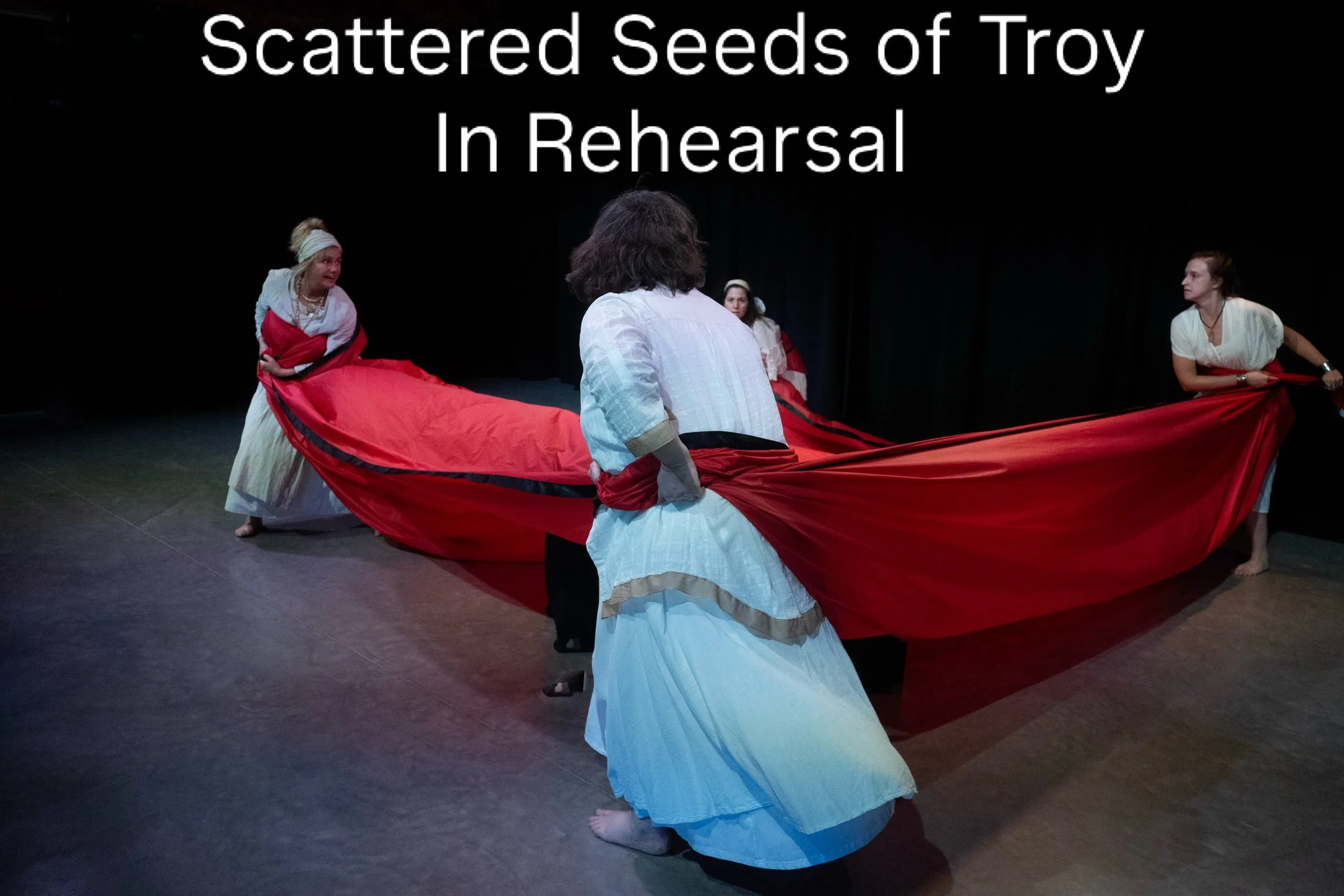 We get back to this beautiful workshop this week-- 4 actresses and amazing people all around us!