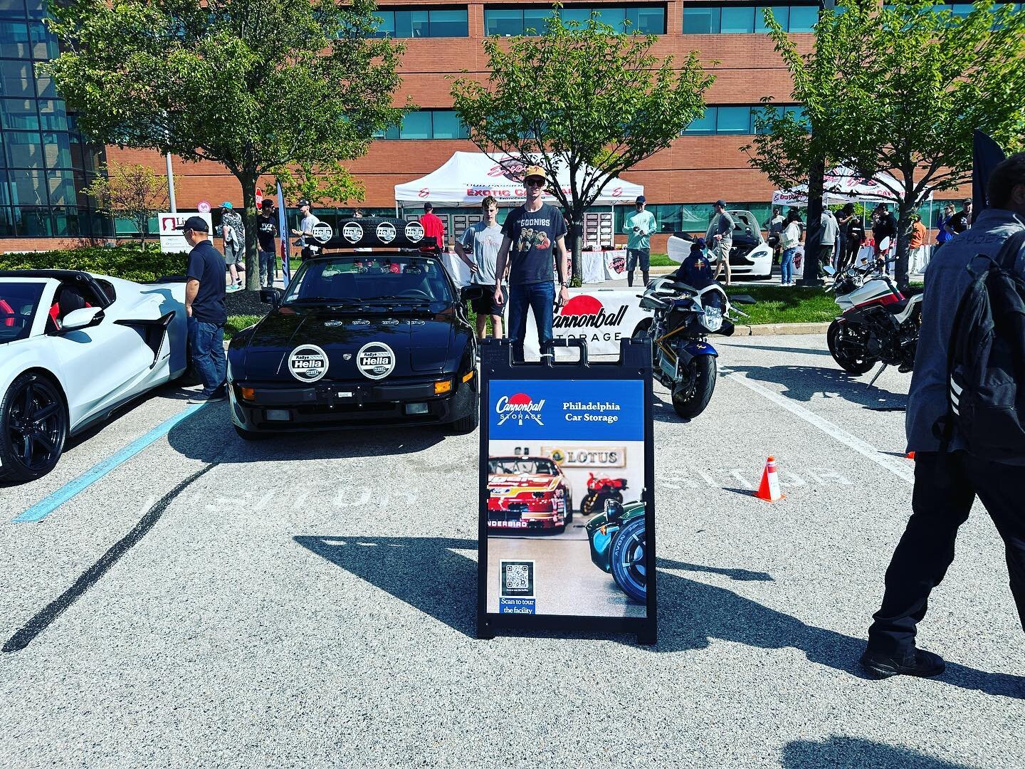 Good times @mainline_carsandcoffee yesterday. The new location is spot on and we met some great people with our Bimotas and 944 Safari. Looking forward to the next event on June 11th.

#carsandcoffee #cars #car #racecar #safari #bimota #carstorage #c