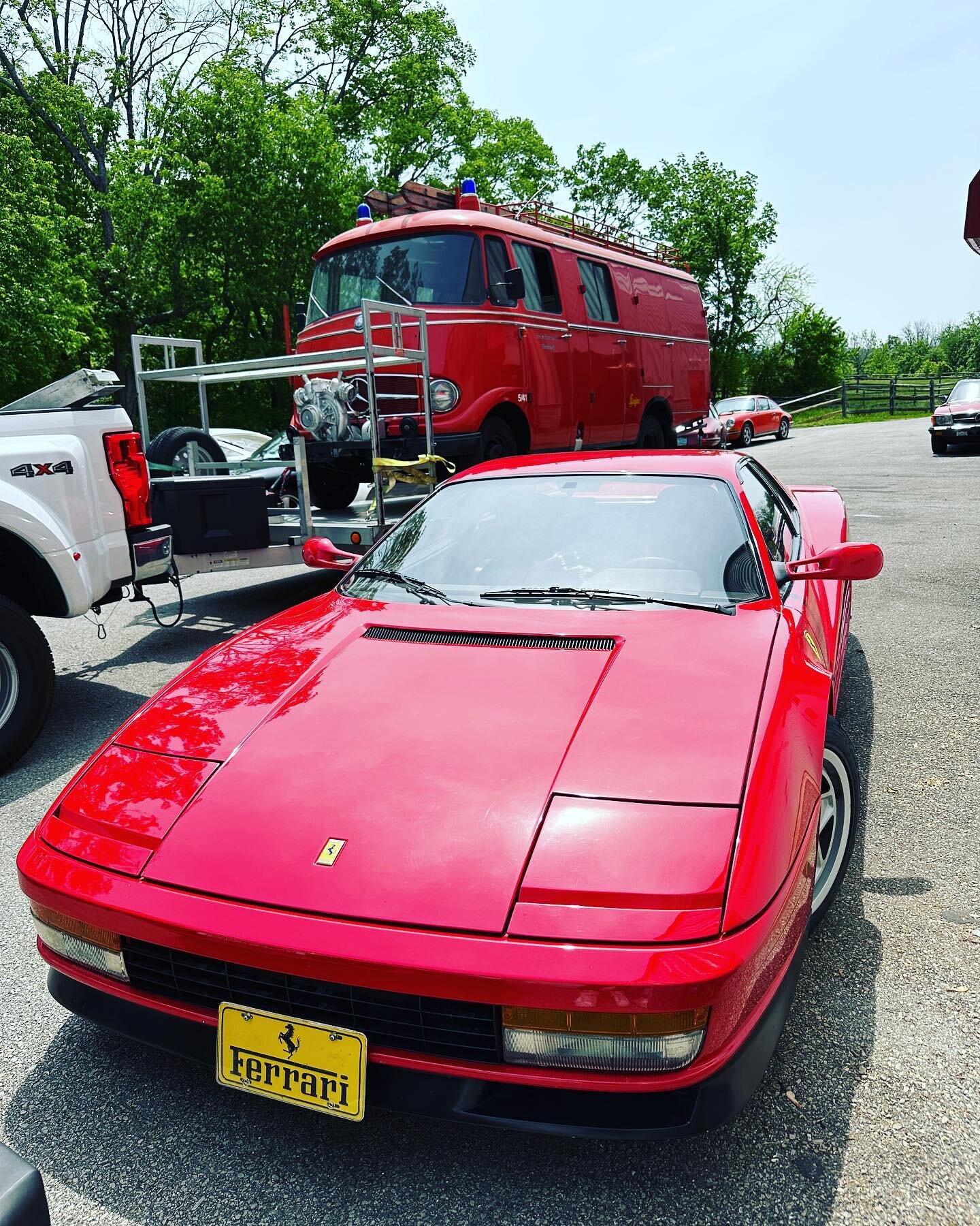 Hanging with friends at @zeiglerexoticcars 

#ferrari #firetruck #mercedes #319 #mambach #testarossa #v12 #f350 #pennsylvania #pa #philadelphia #classiccarstorage #carstorage #autostorage #vehiclestorage #winterstorage #motorcycles #cannonball #canno