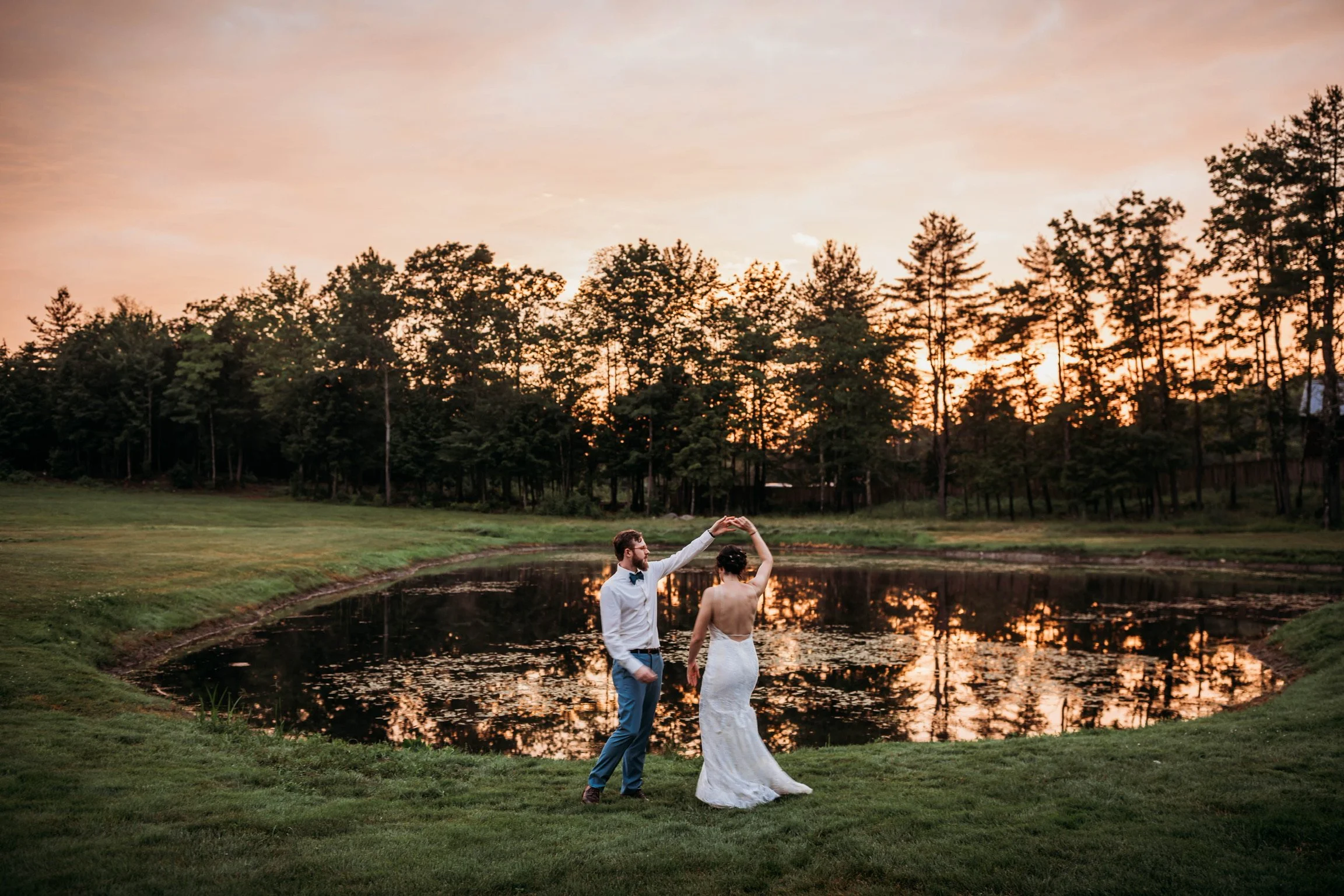 wedding barn pond maine
