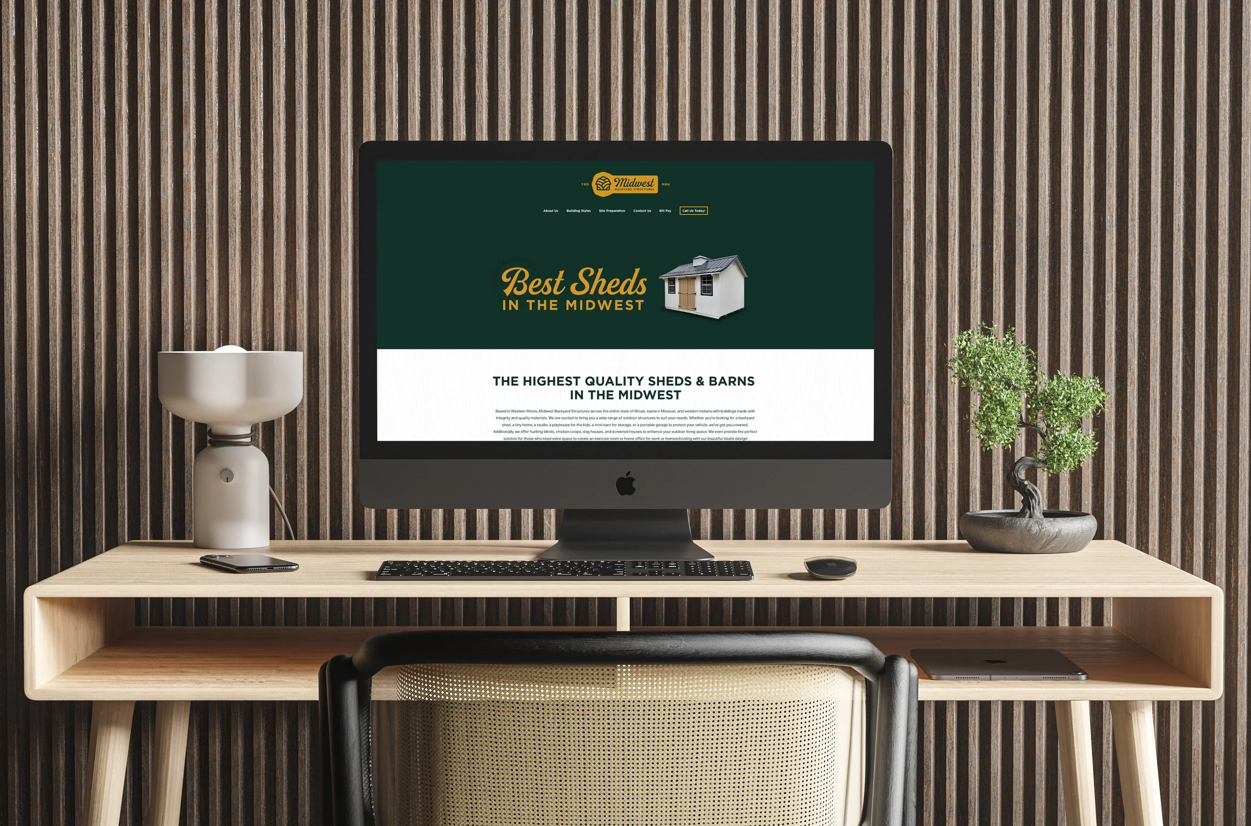   Click to view the Midwest Backyard Structures Website   