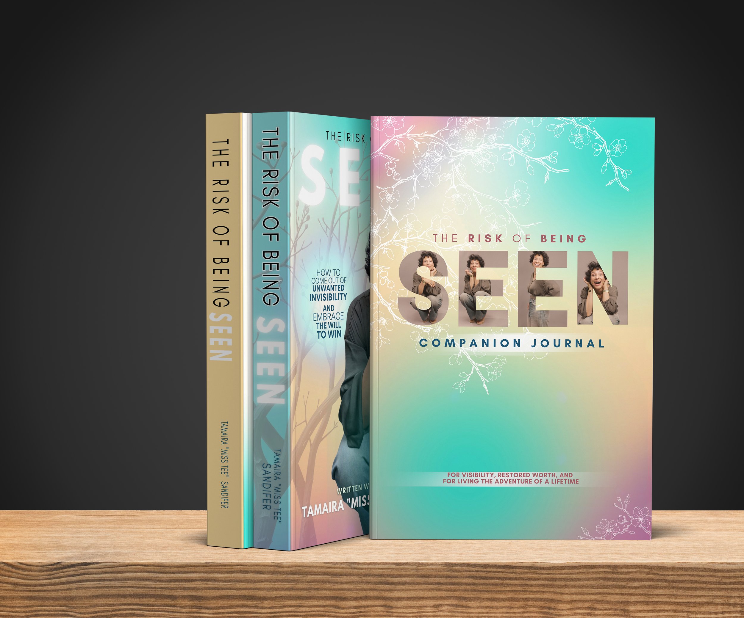 The Risk Of Being Seen  - HARD COVER Companion Journal