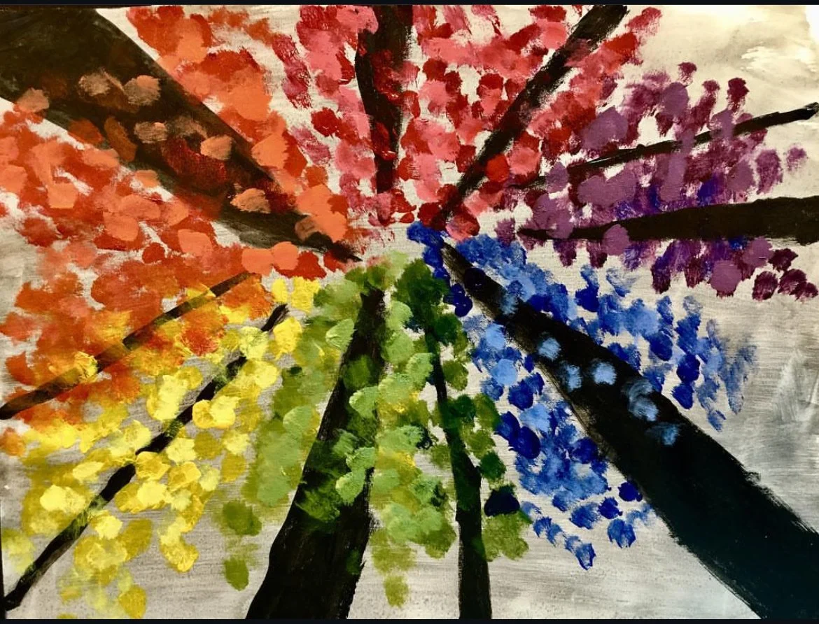 Art student: Caleb Lee, age 9