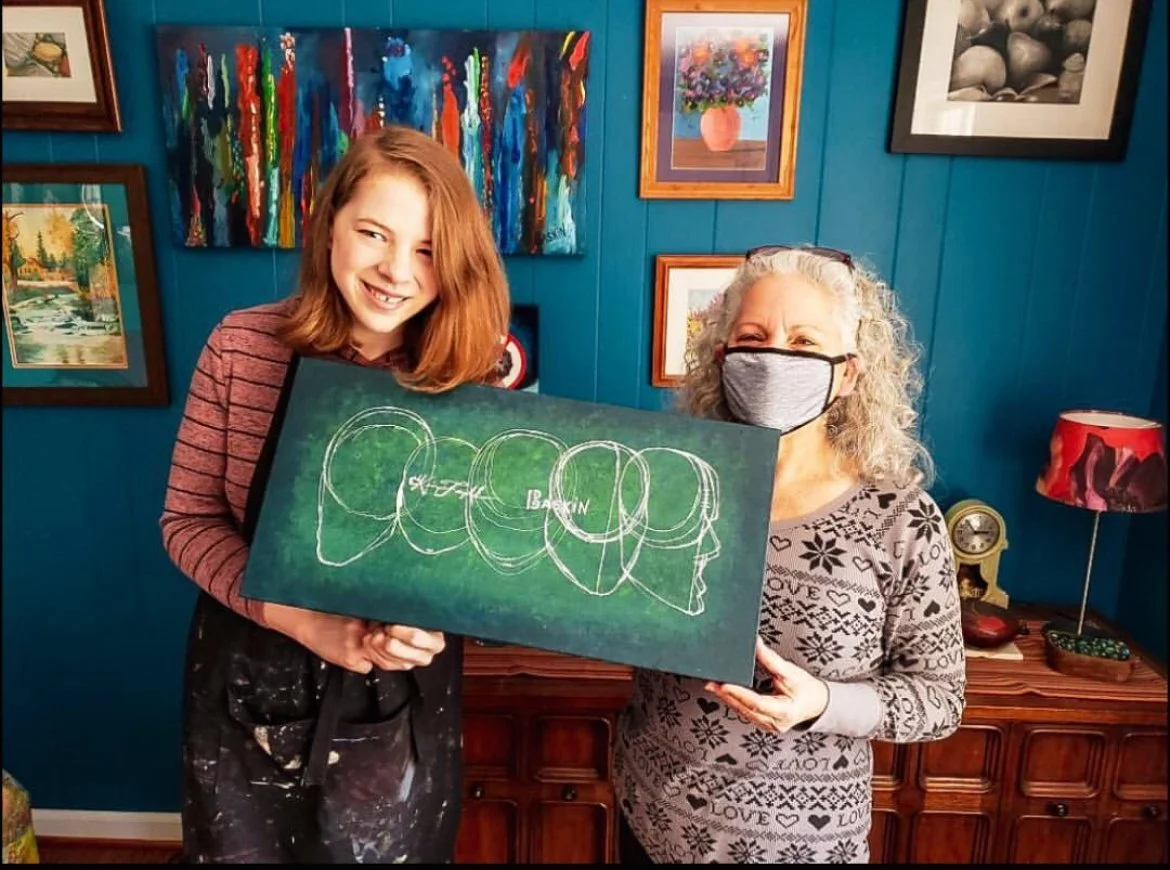 Art student: Linda Baskin