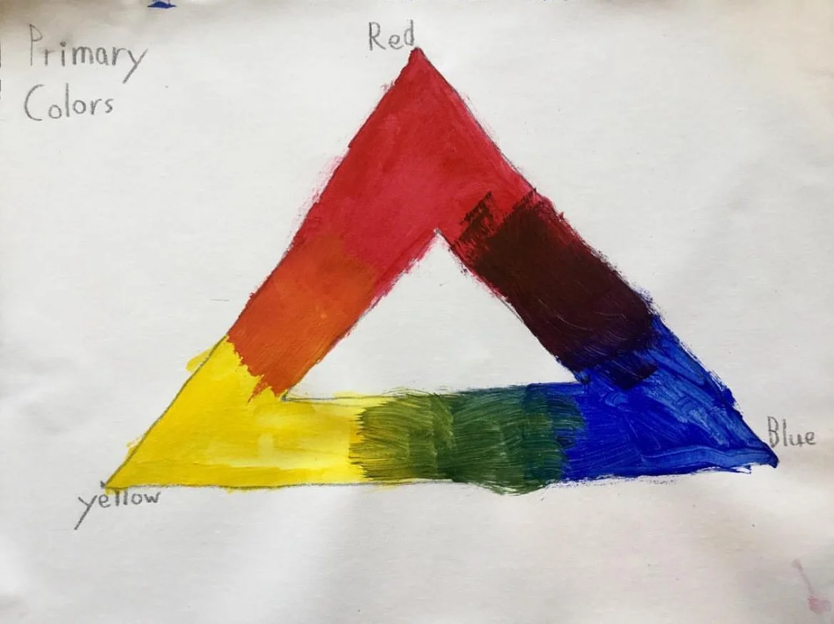 Art student: Caleb Lee, age 9