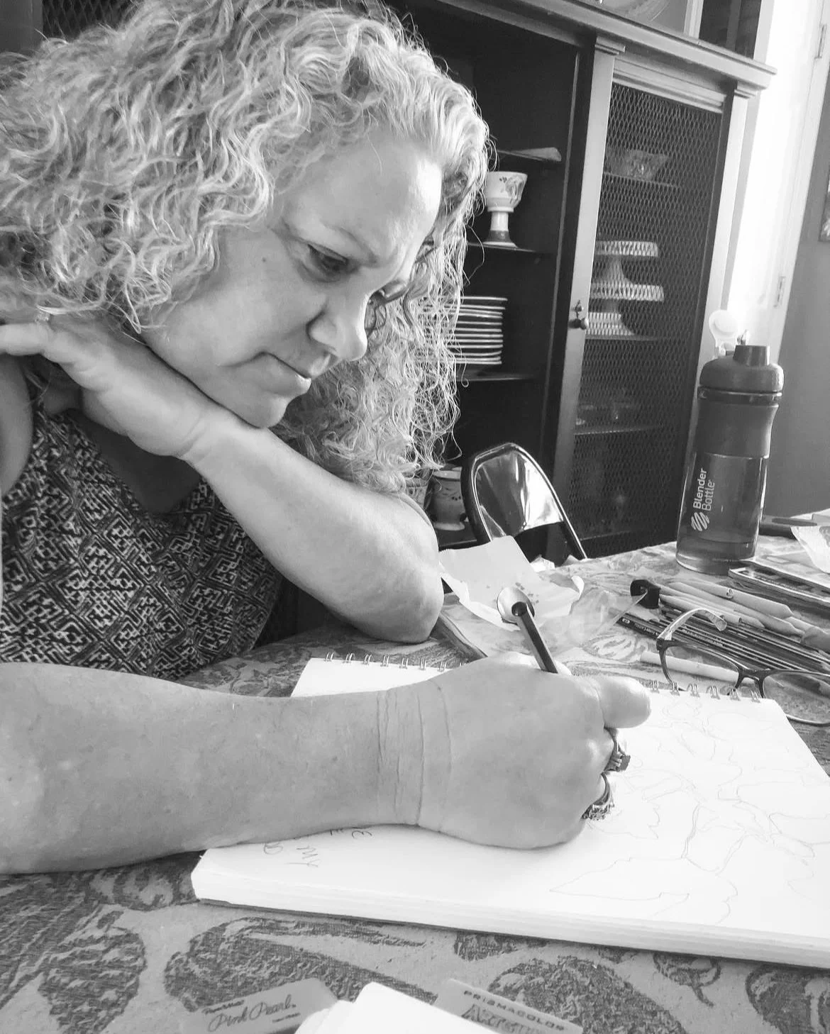 Art student: Linda Baskin