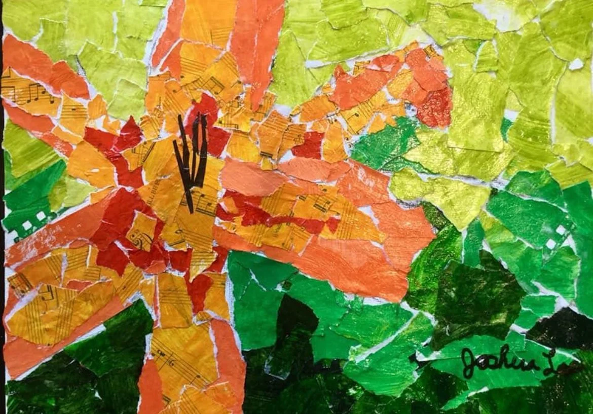 Art student: Joshua Lee, age 10