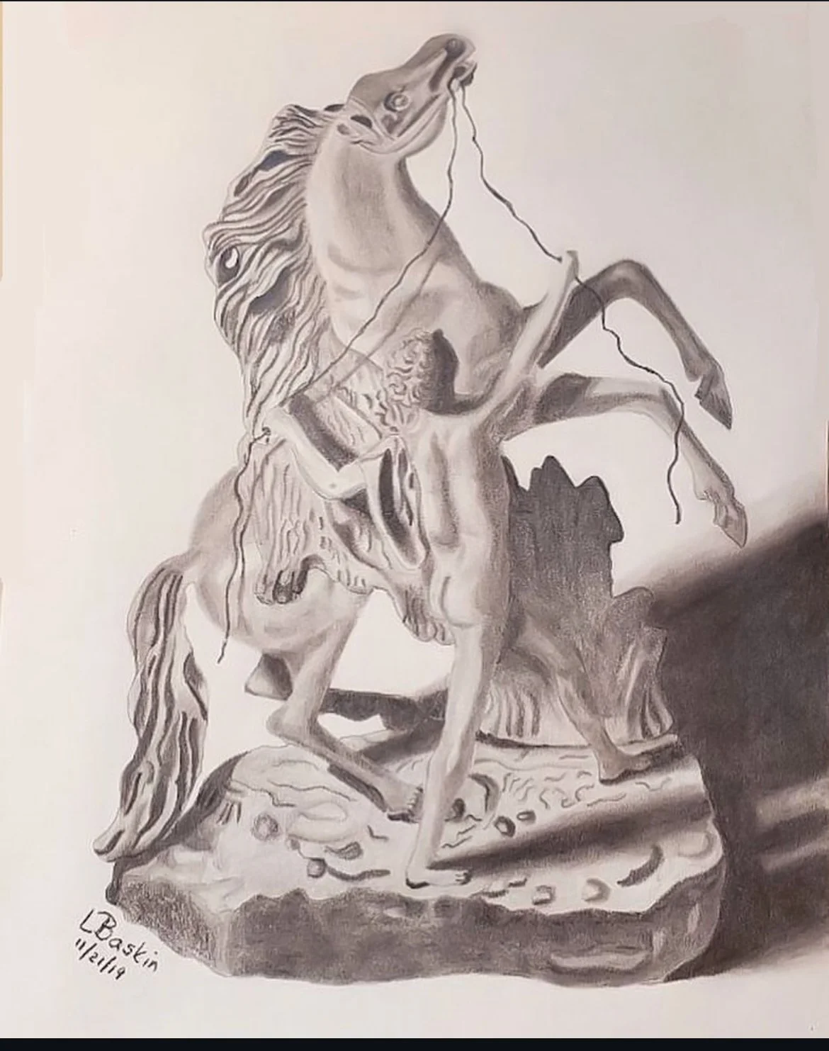 Art student: Linda Baskin