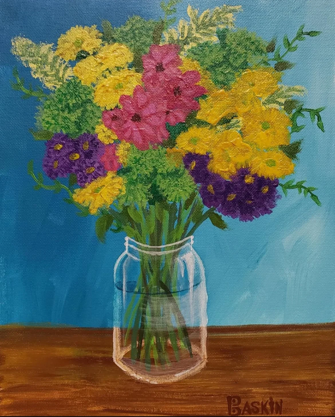 Art student: Linda Baskin