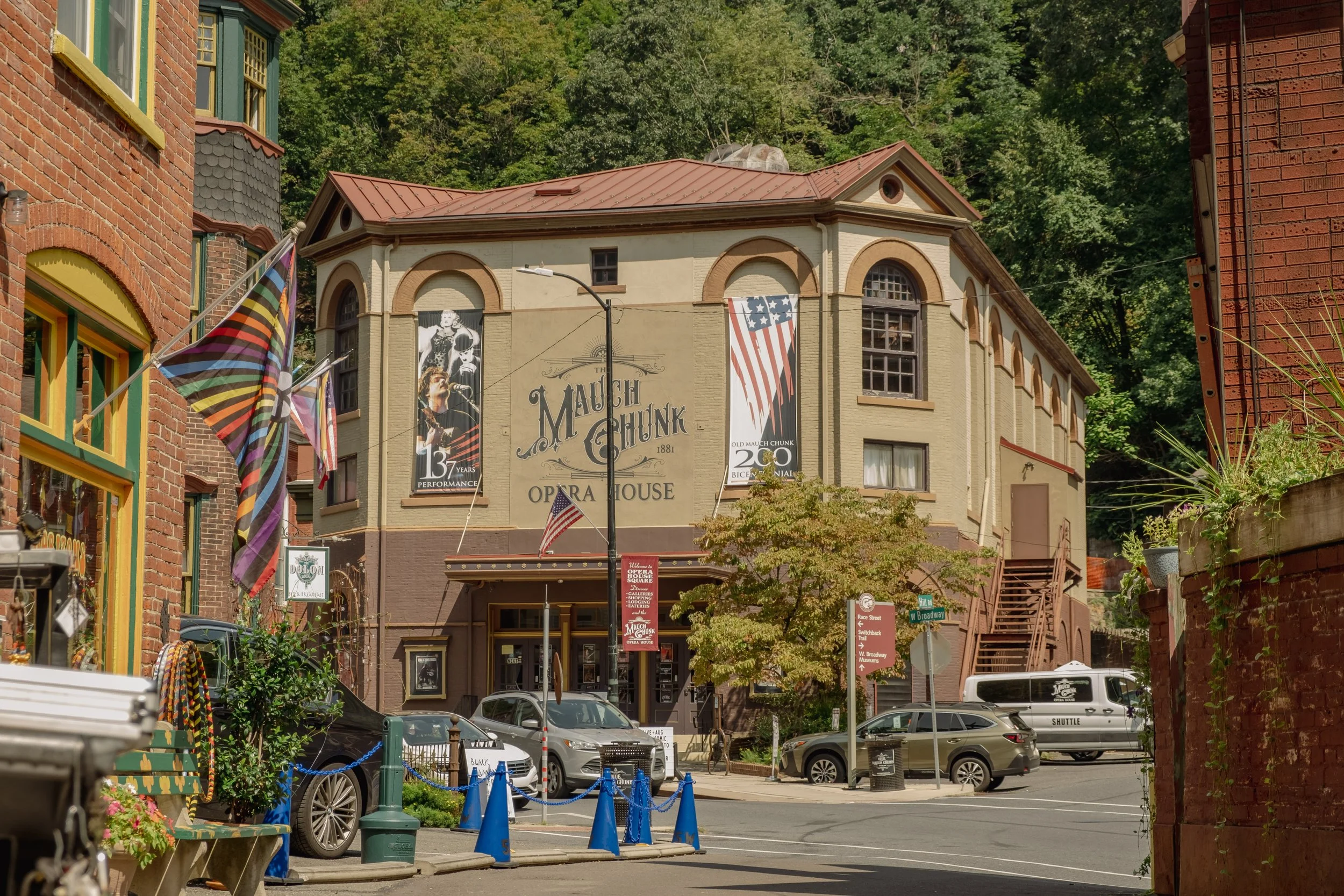 Broadway Street in Jim Thorpe