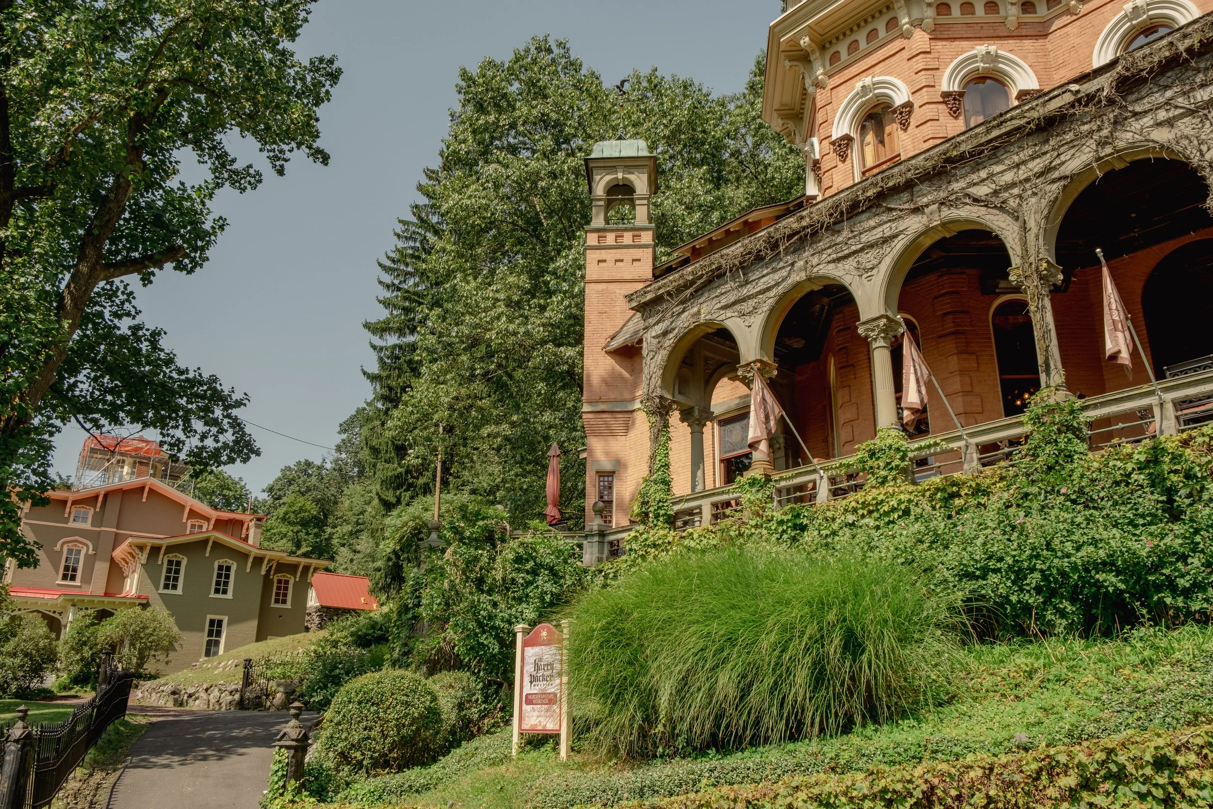 Asa Packer and Harry Packer mansions in Jim Thorpe