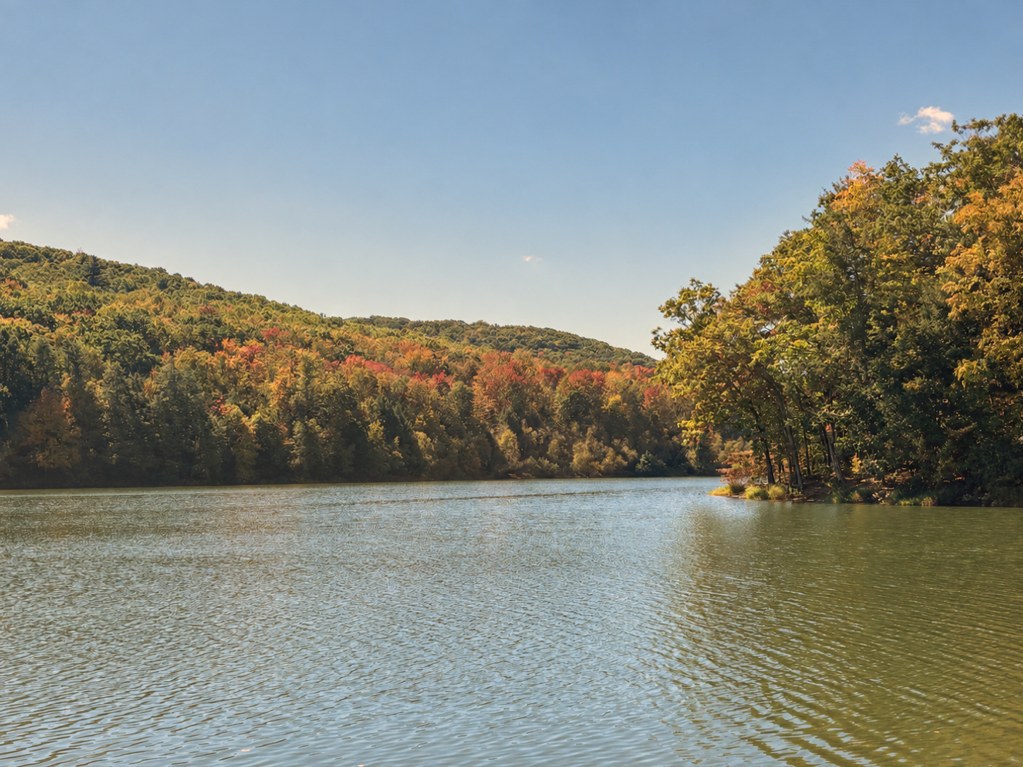 Tuscarora State Park in early fall