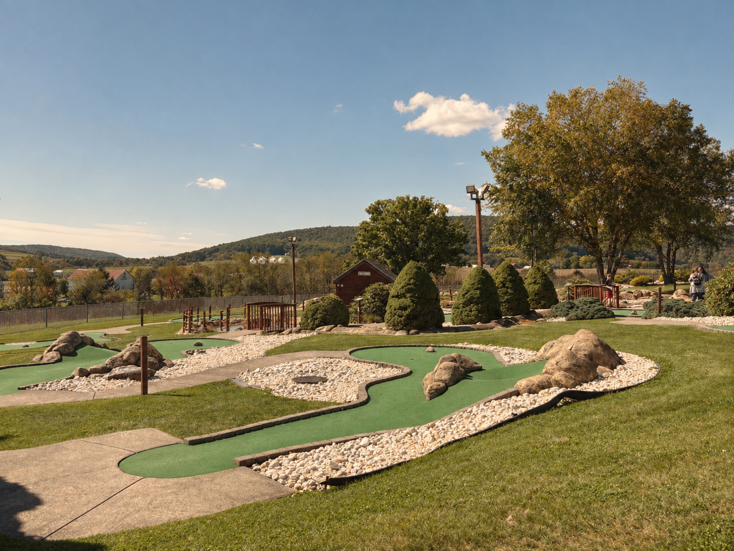 Mini-Golf at Heisler's Creamery